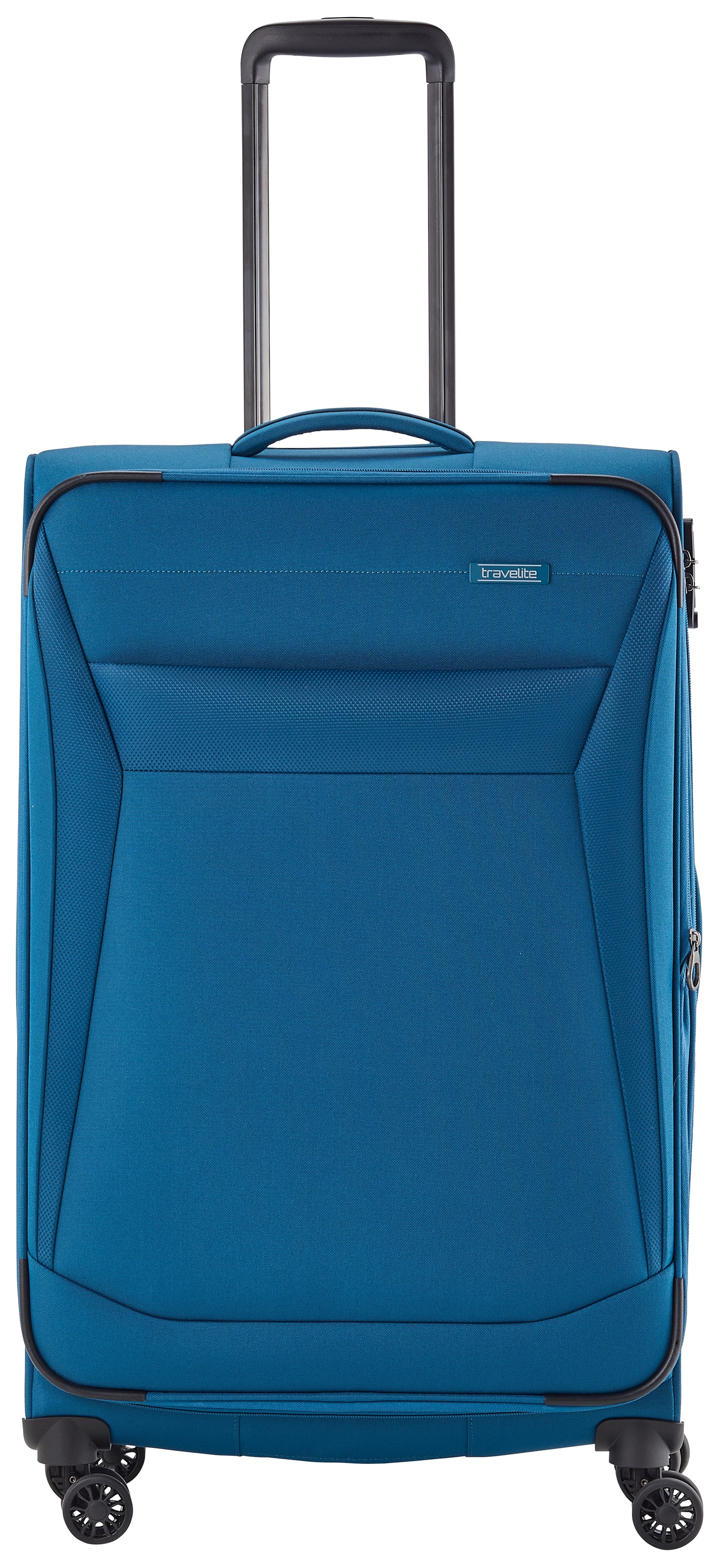 TRAVELITE Weichgepäck-Trolley "CHIOS, verschiedene Größen und Farben", blau, Polyester, unifarben, Basic, Koffer, Weichgepäck Reisegepäck Koffer TSA