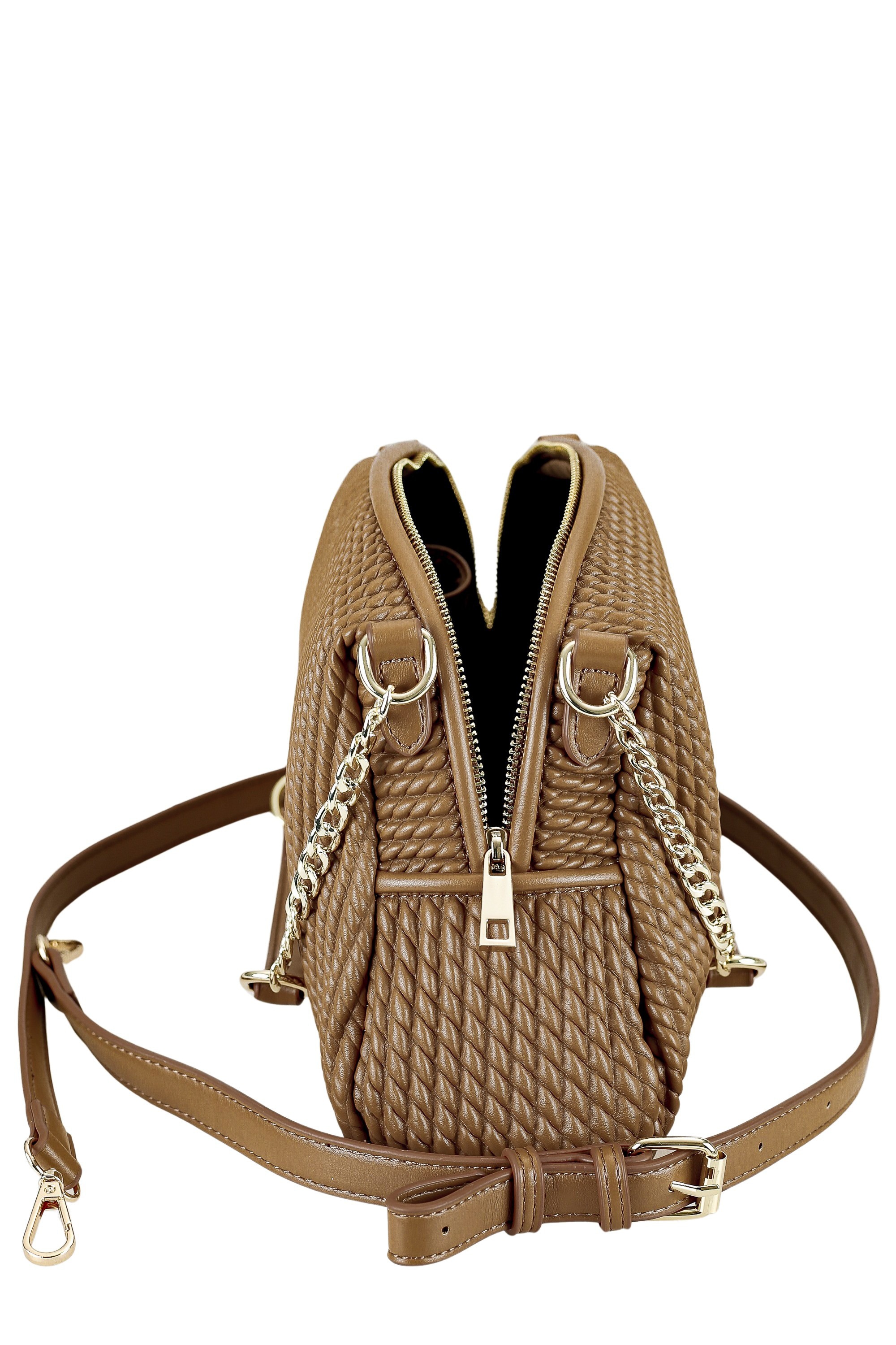 COLLEZIONE ALESSANDRO Schultertasche »Audrey«, elegante Tasche in modischem Material