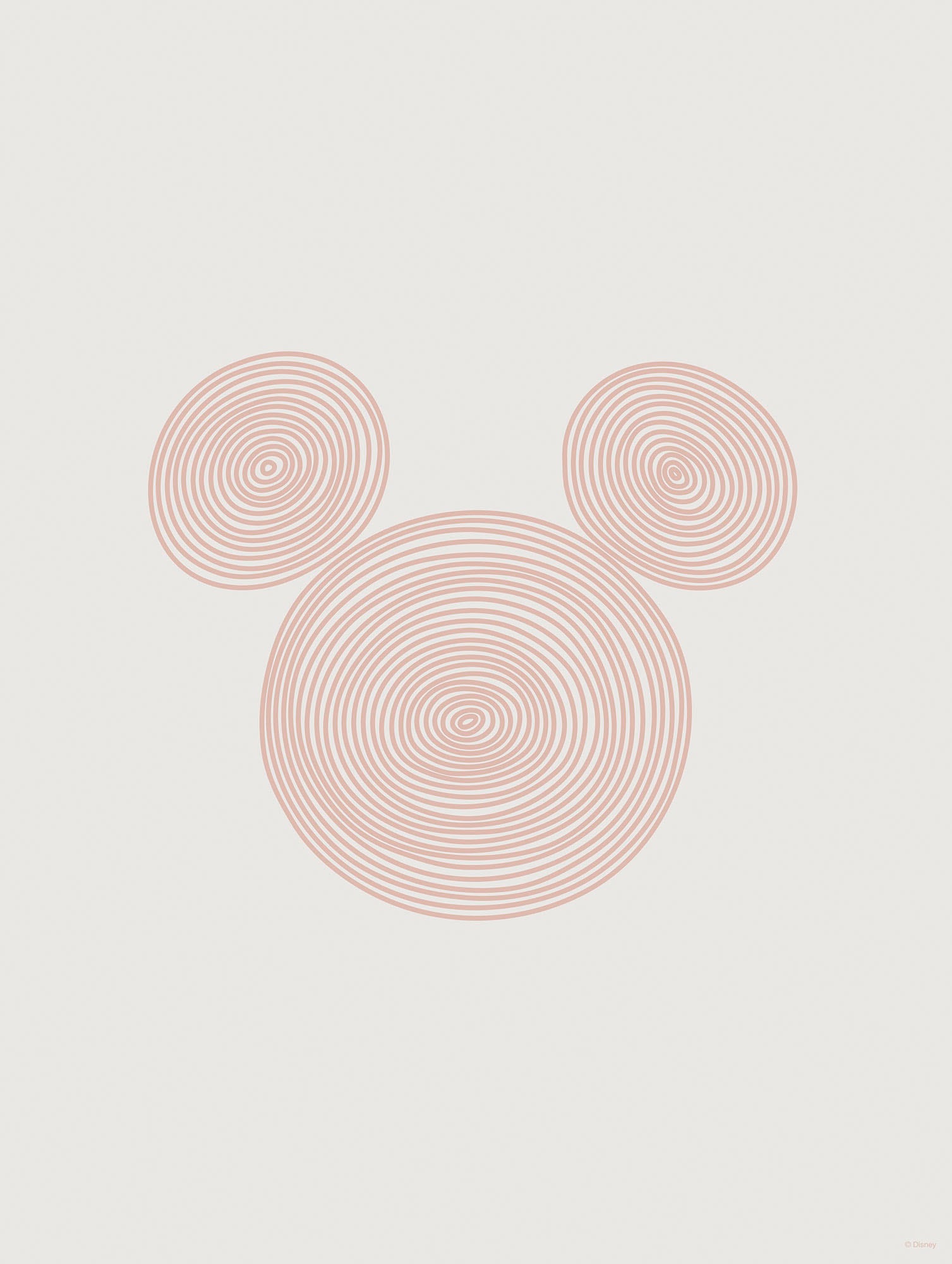 Komar Bild "Pink Curls" Natur 1 Stk. tlg. Wandbild zur Dekoration im Kinder günstig online kaufen