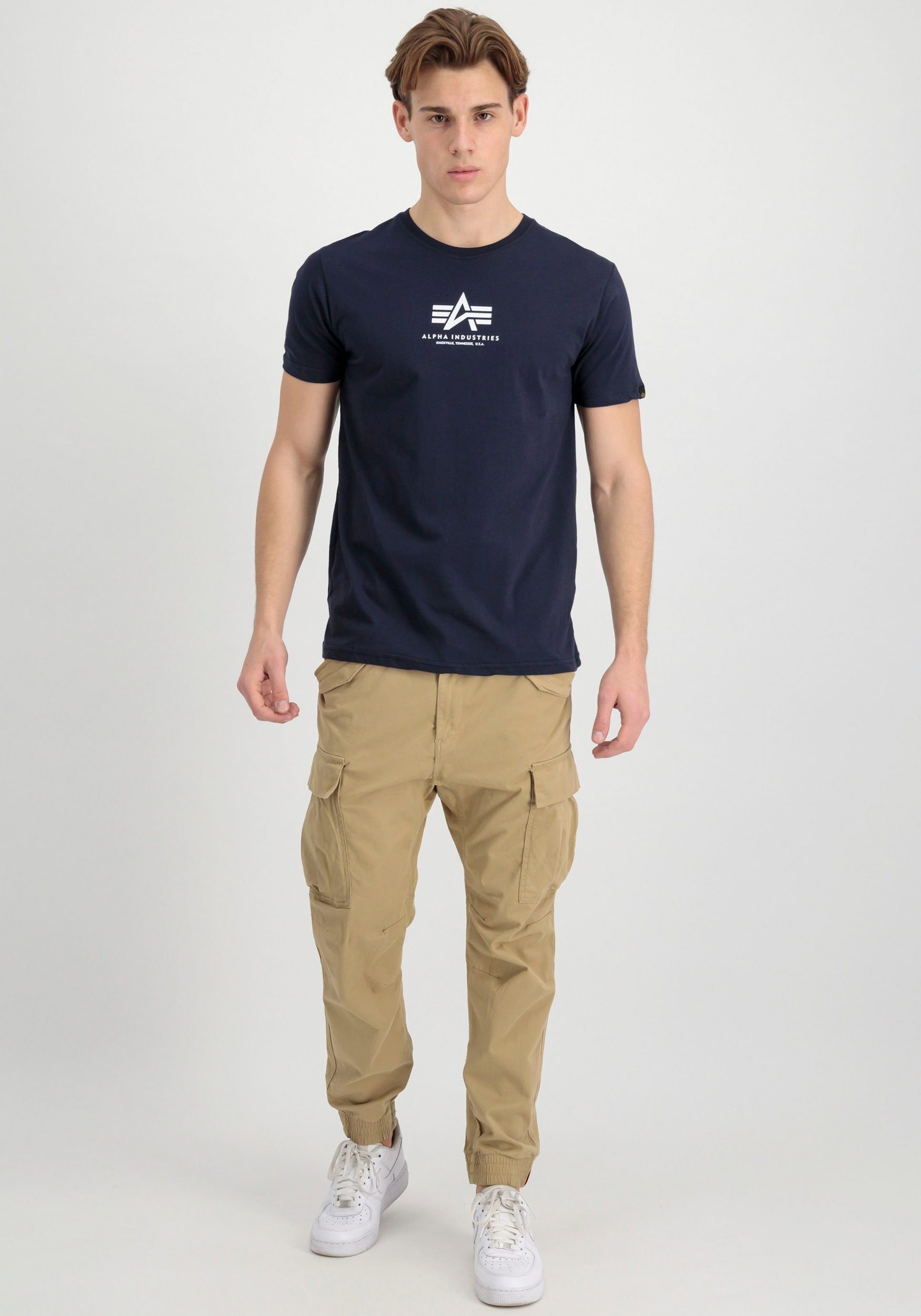 Alpha Industries Rundhalsshirt »Basic T ML«