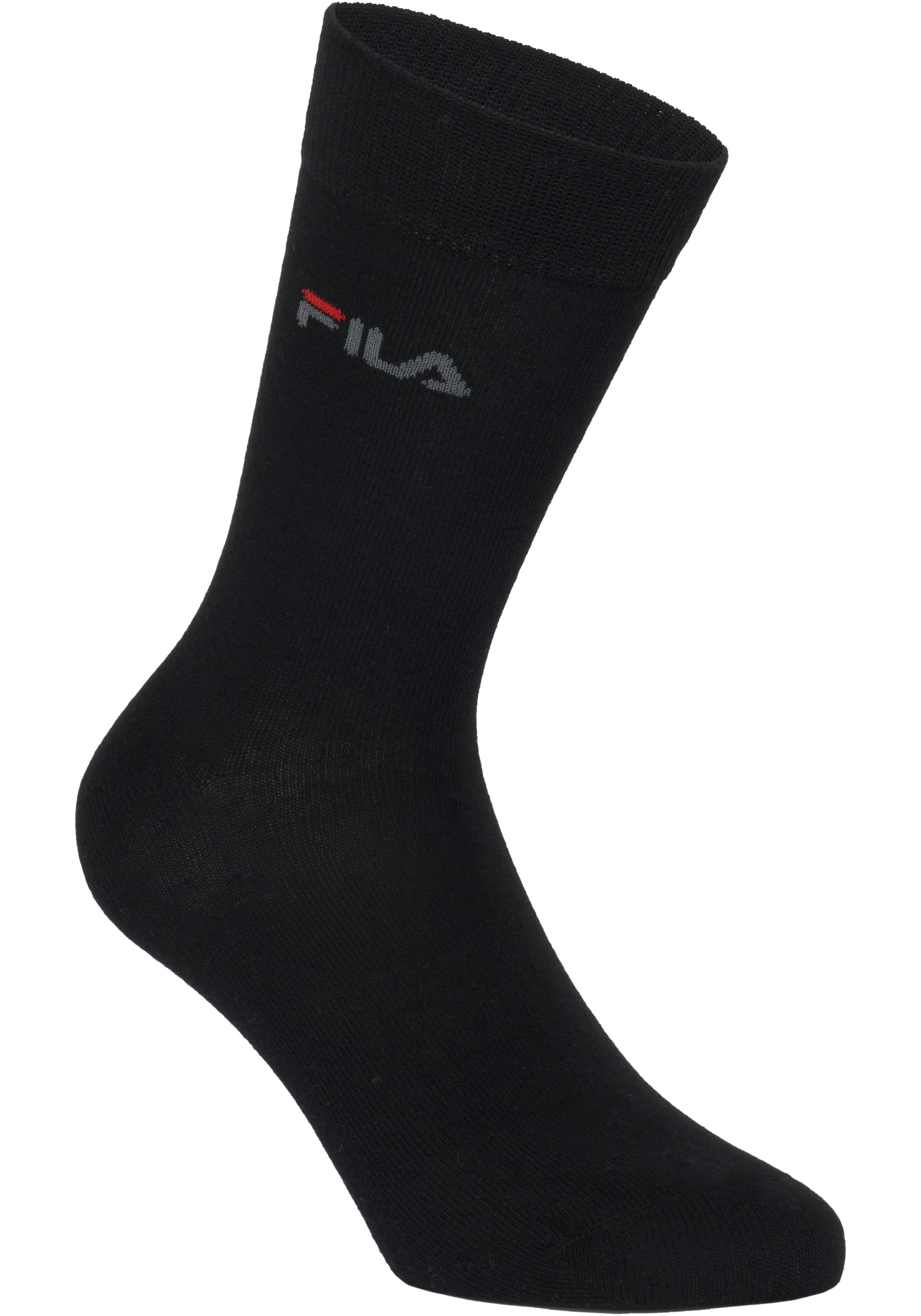Thumbnail - Fila Socken "UNISEX LIFESTYLE PLAIN SOCKS" 6 Paar, 6 Stk. tlg. mit eingestrickem Logo