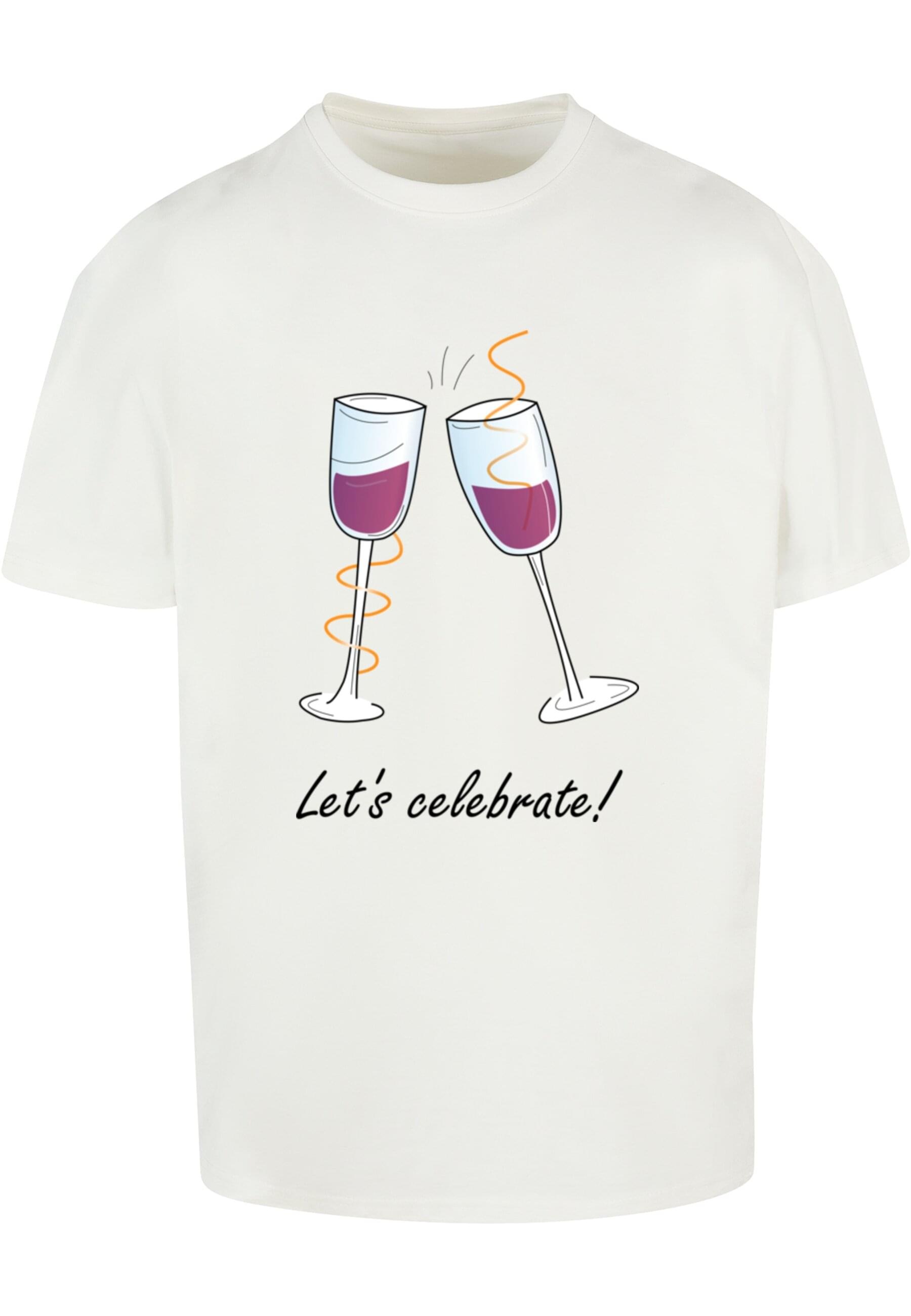 Merchcode T-Shirt "Merchcode Herren Lets celebrate Heavy Oversized Tee" günstig online kaufen