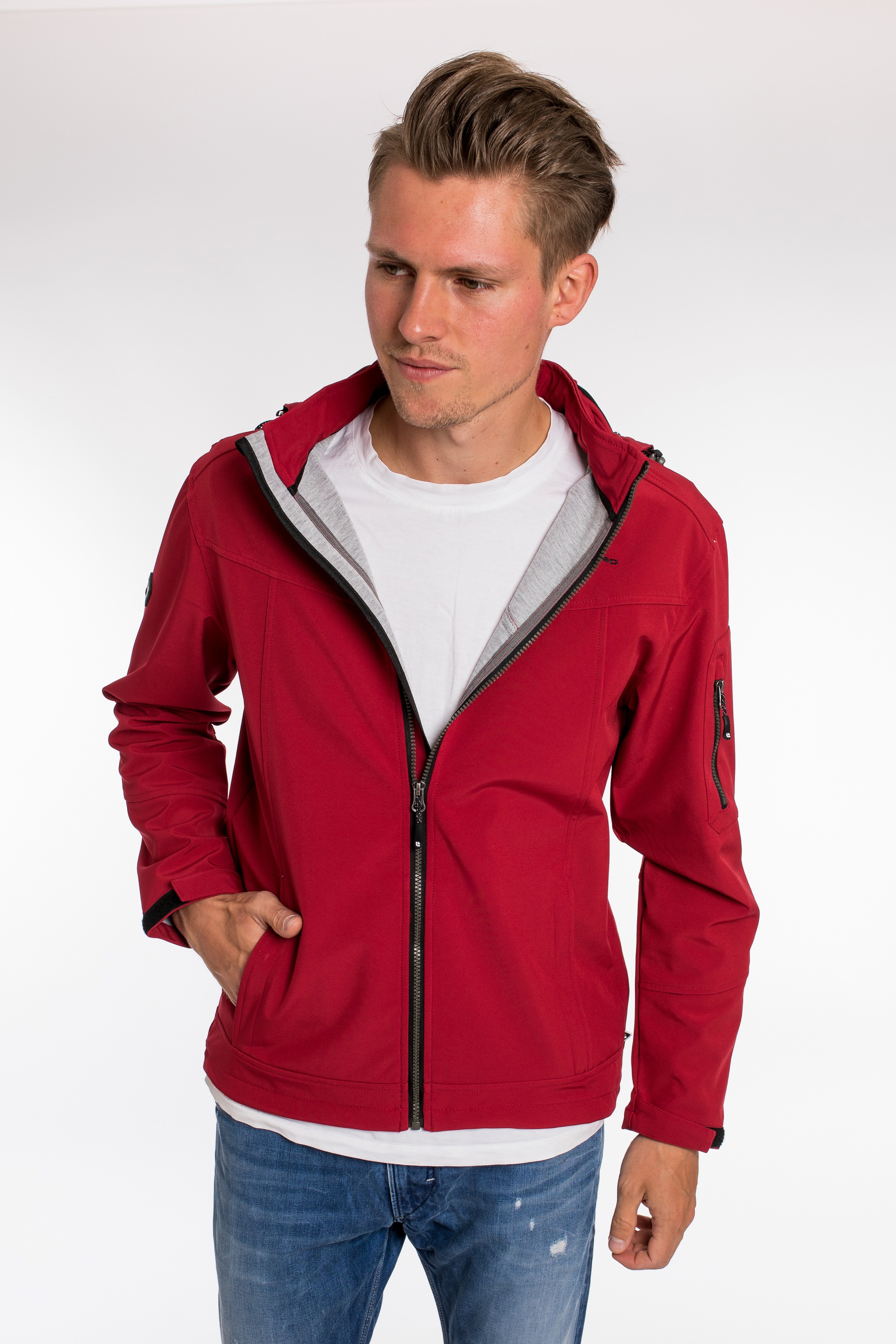 DEPROC Active Softshelljacke "DEXTER PEAK MEN", mit abnehmbarer Kapuze günstig online kaufen