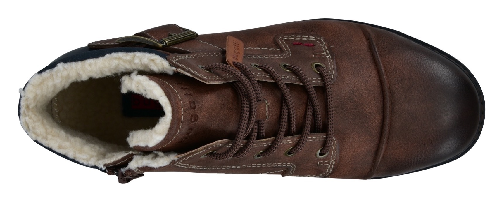 bugatti Winterboots, Boots, Schnürboots, Workerboots mit Innenreißverschluss