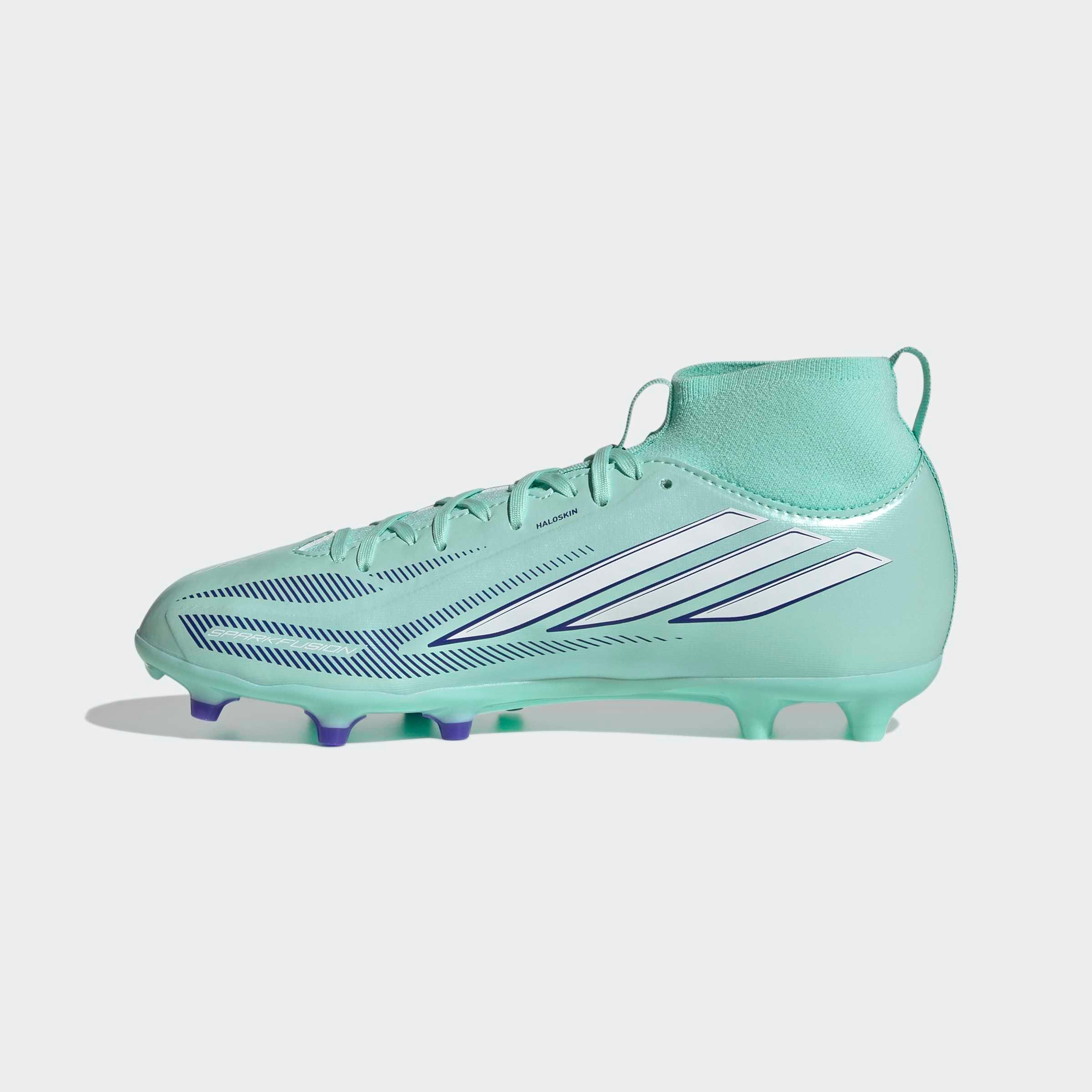 adidas Performance Fußballschuh »F50 SPARKFUSION LEAGUE KIDS , NATURRASEN / KUNSTRASEN, HALBHOCH«  für Rasen und Kunstrasenplätze geeignet