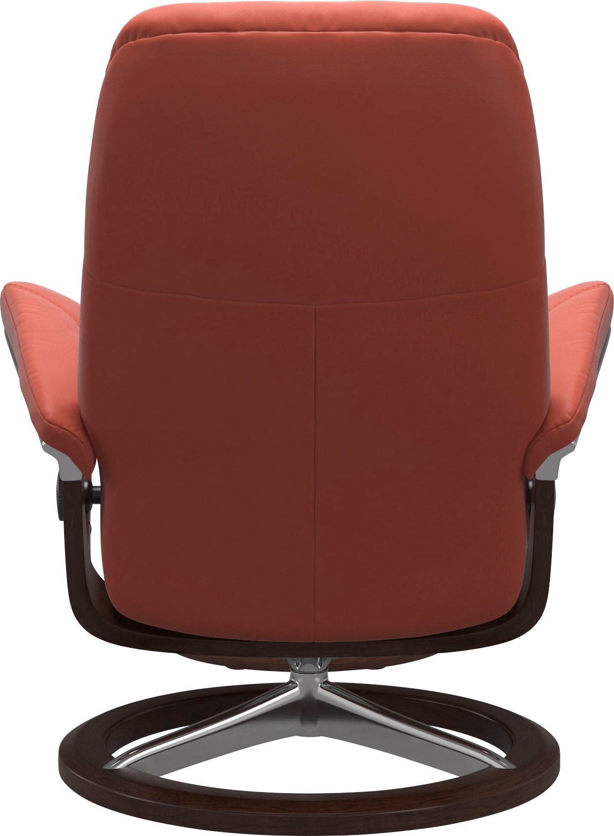 Stressless® Relaxsessel »Consul«, (Set, Relaxsessel mit Hocker), mit Hocker, mit Signature Base, Größe S, Gestell Eiche
