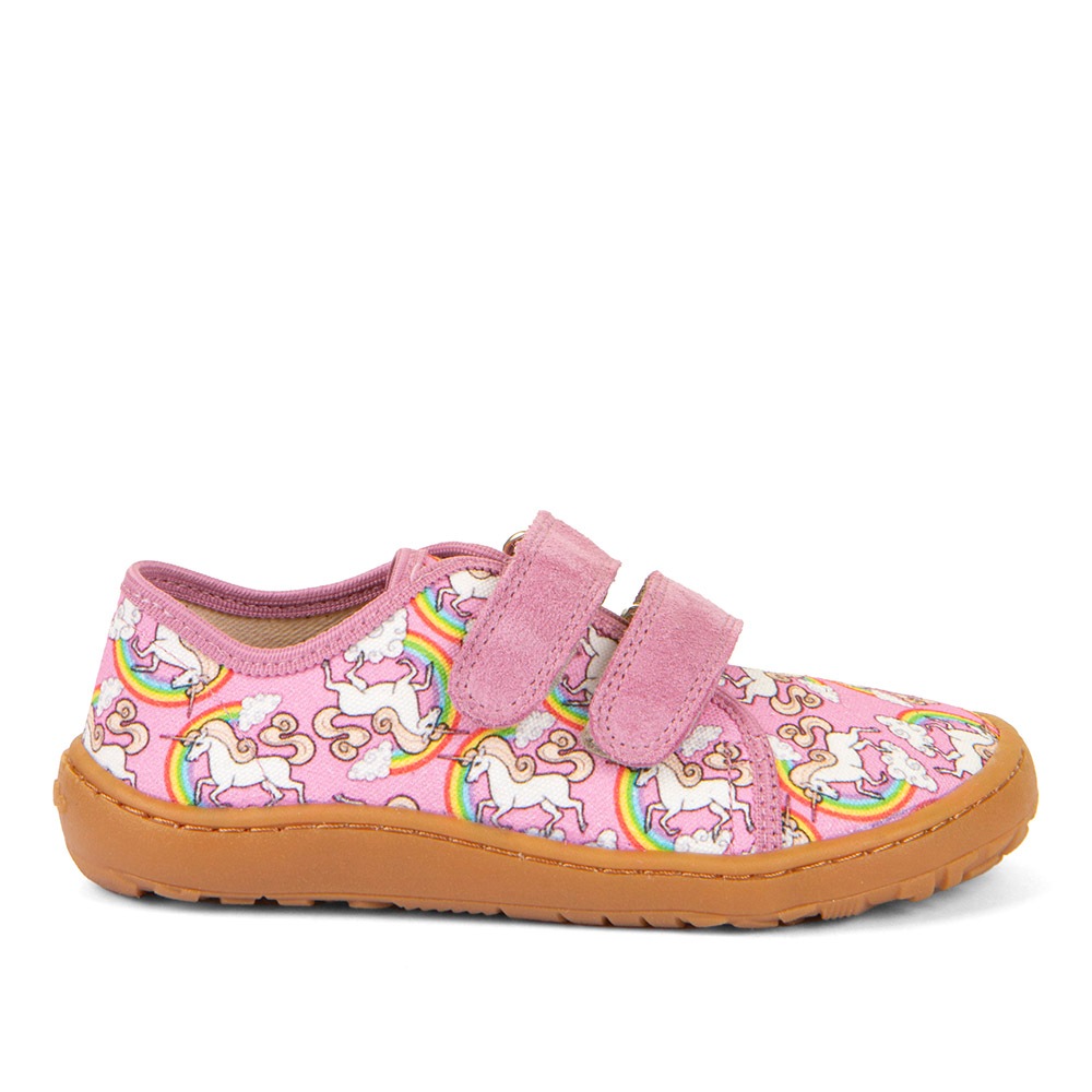 froddo® Barfußschuh »BAREFOOT CANVAS«, Sneaker, Klettschuh mit Baumwollfutter