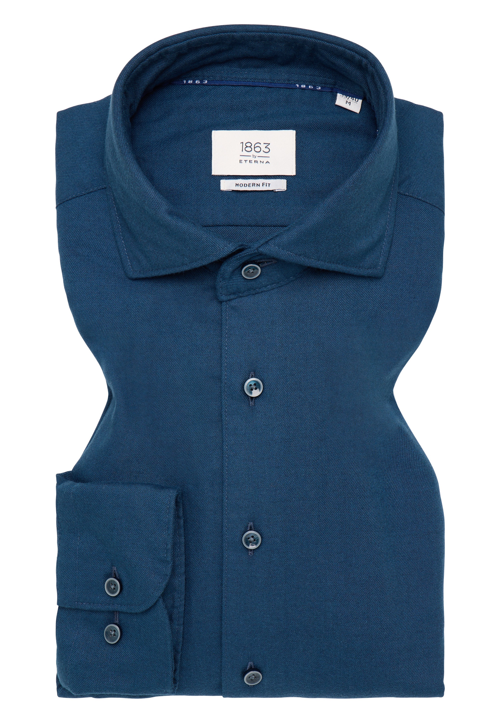 Eterna Langarmhemd »MODERN FIT«, EASY IRON (bügelleicht)