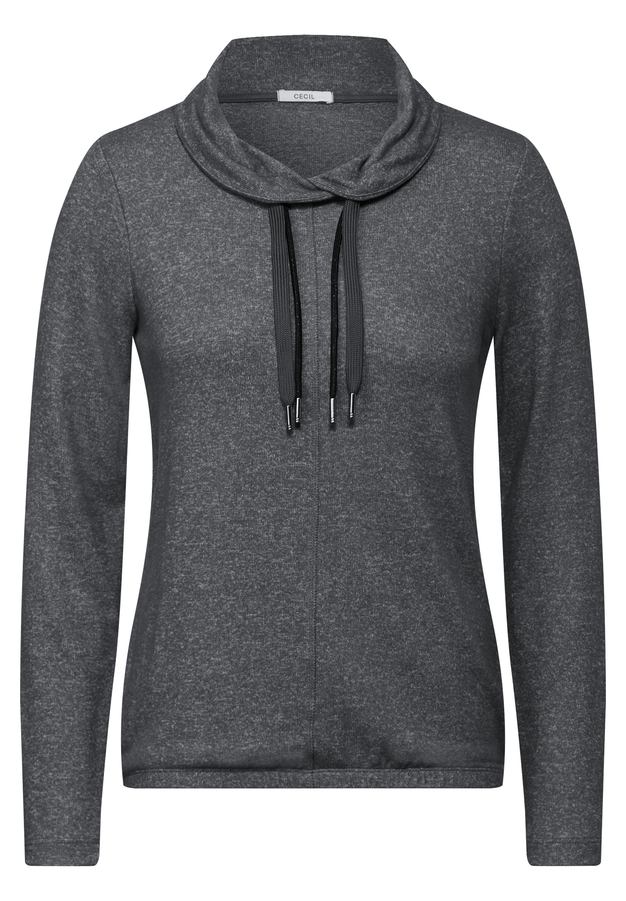 Cecil Langarmshirt, mit Tunnelzugsaum