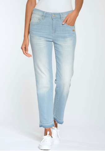 GANG Straight-Jeans »94RUBINIA CROPPED«, perfekter Sitz durch Elasthan-A kaufen