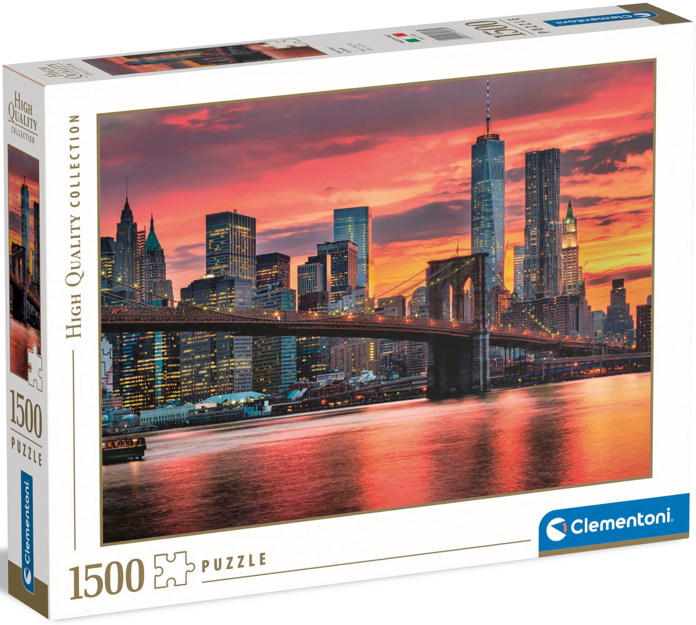 Puzzle »High Quality Collection, East River im Morgengrauen«, Made in Europe; FSC® -...