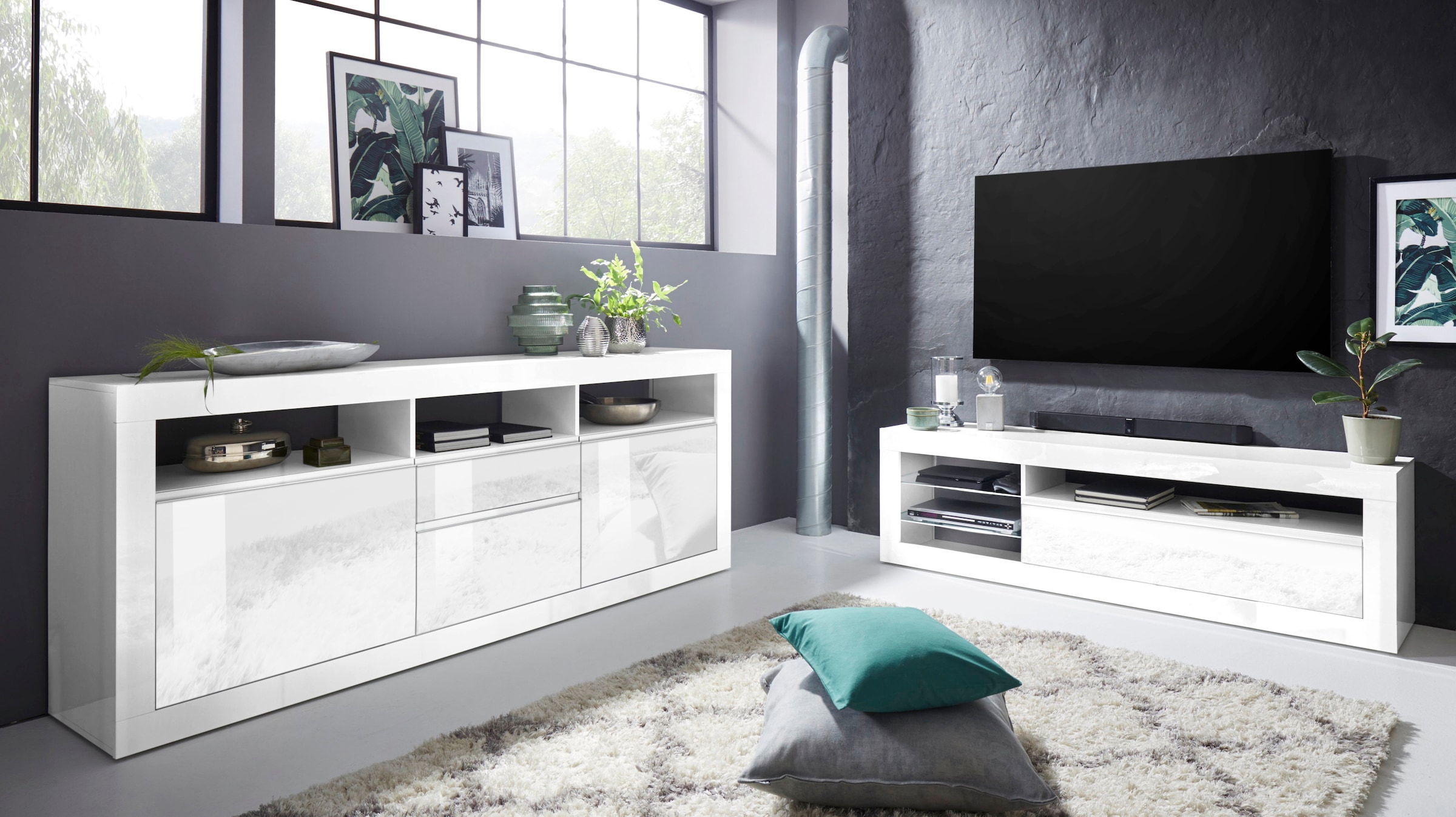 Tecnos Sideboard »Zoe«, Breite 210 cm