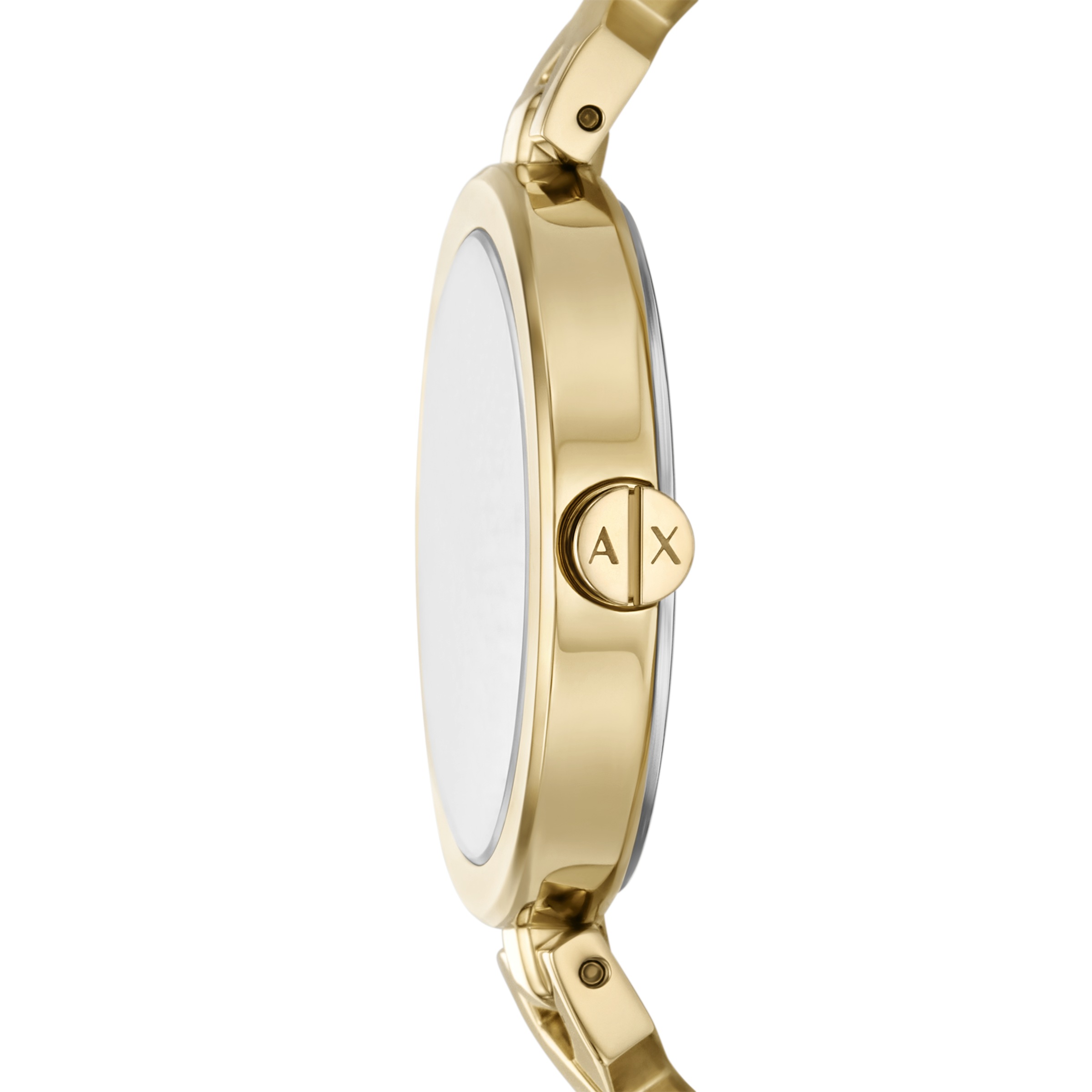 ARMANI EXCHANGE Quarzuhr, Armbanduhr, Damenuhr, Edelstahlarmband, analog