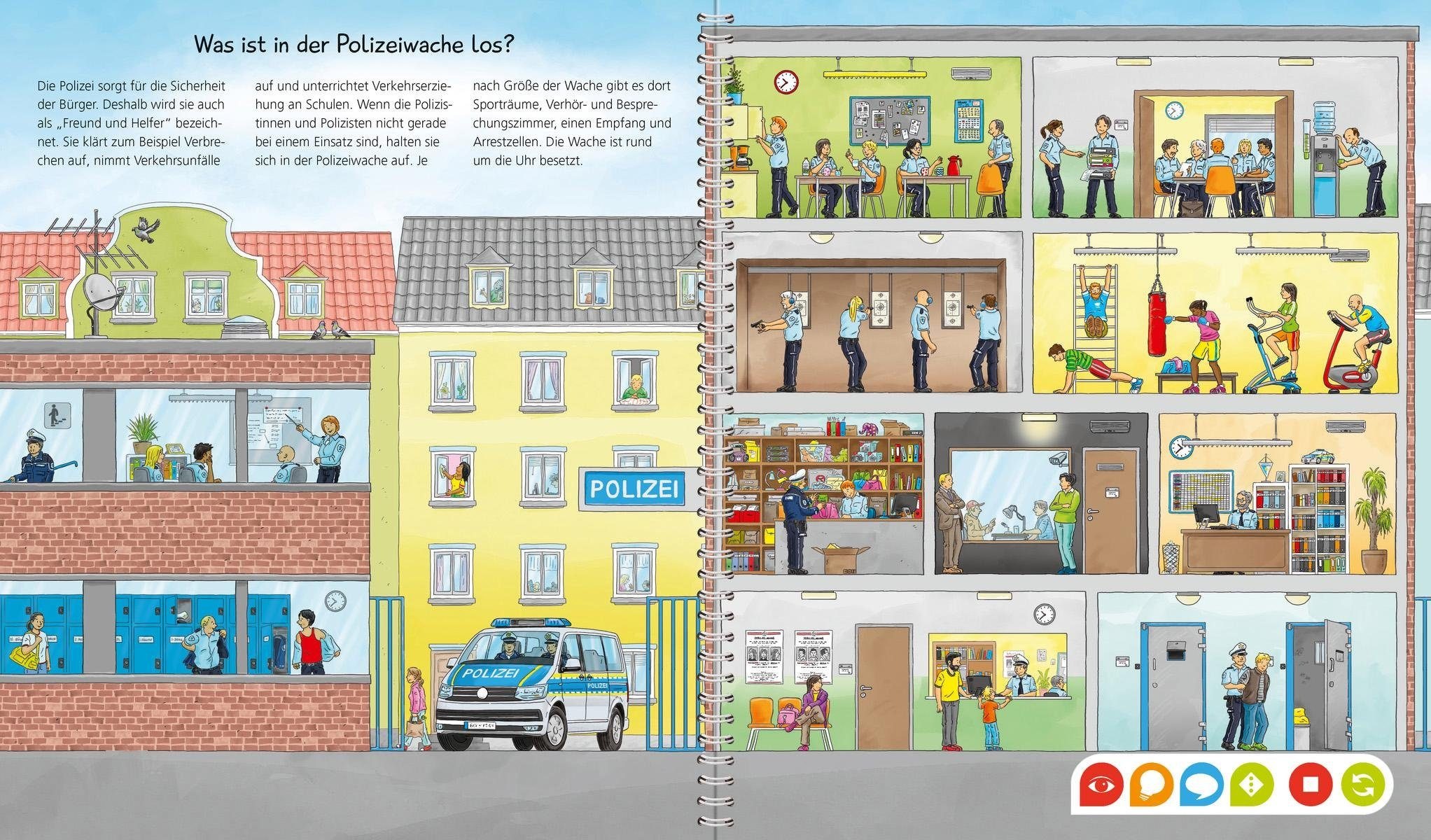 Ravensburger Buch »tiptoi® WWW - Unterwegs mit der Polizei«, Made in Europe