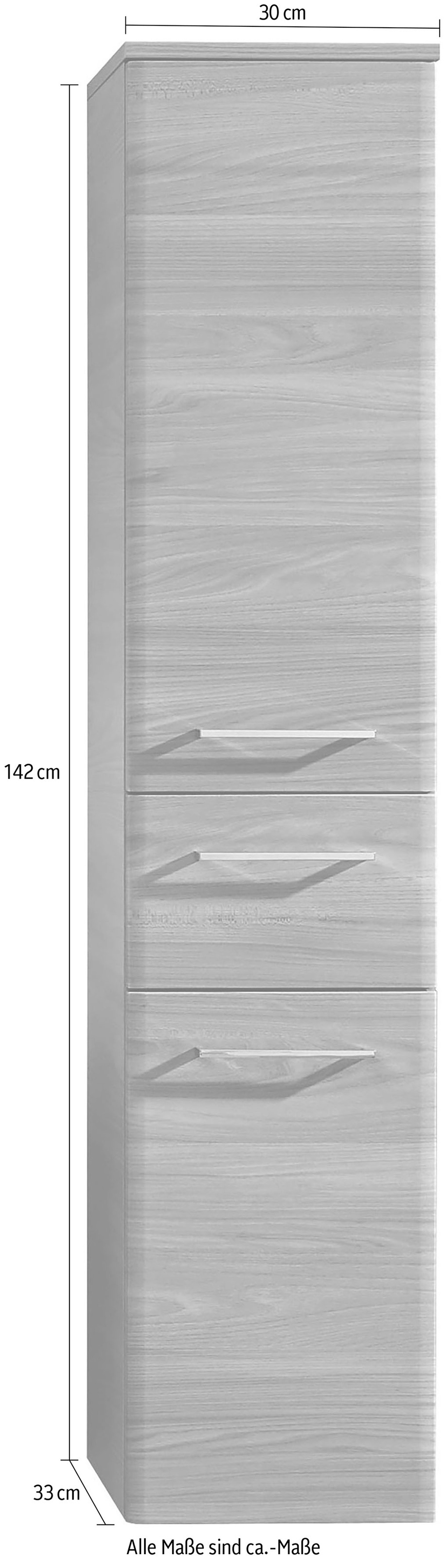 PELIPAL Midischrank »Quickset 916«, 30cm | Breite bestellen BAUR