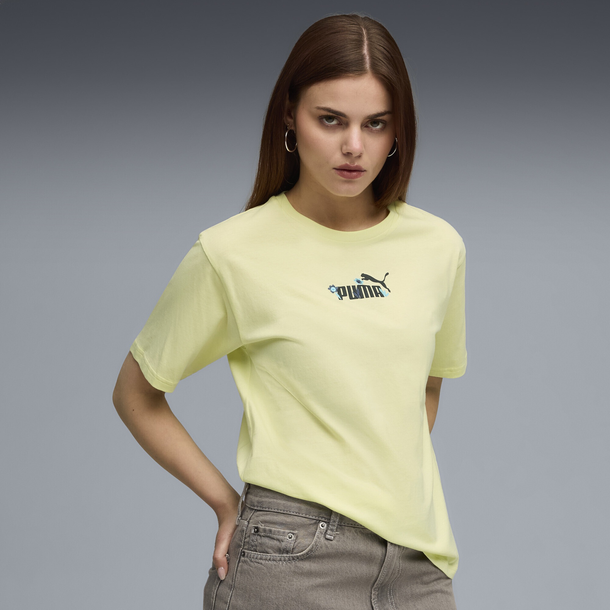 PUMA T-Shirt »Essentials Nature 2.0 Relaxed T-Shirt Damen«