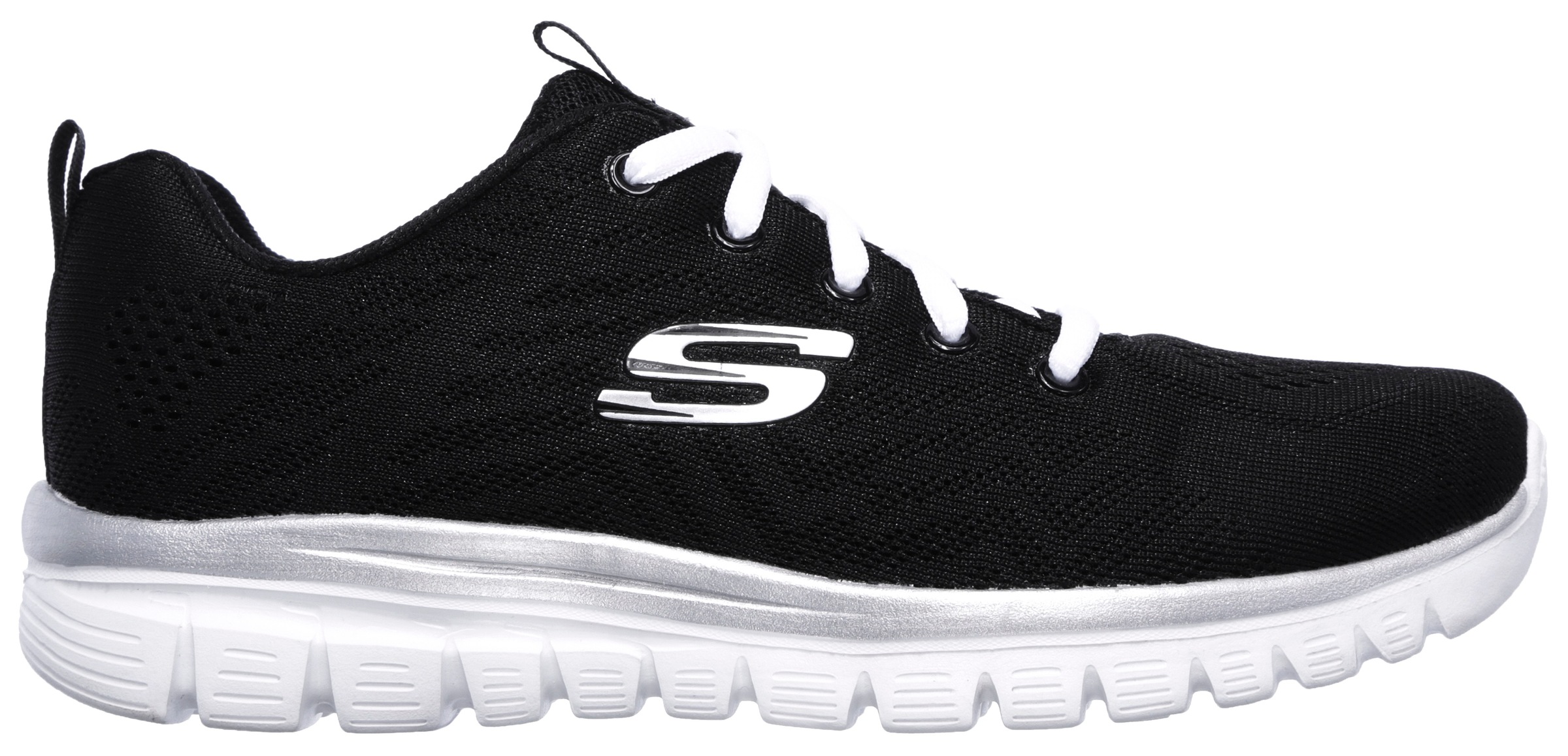 Skechers Graceful Get Connected Athletic Shoe Black 36 3