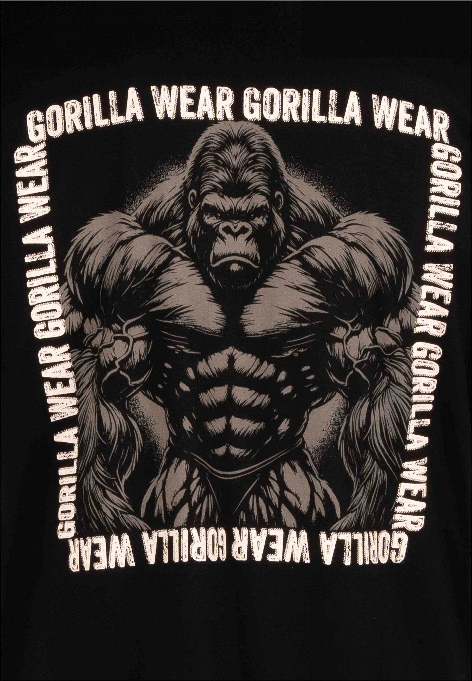 Gorilla Wear Funktionsshirt mit klassischem Rundhalsausschnitt