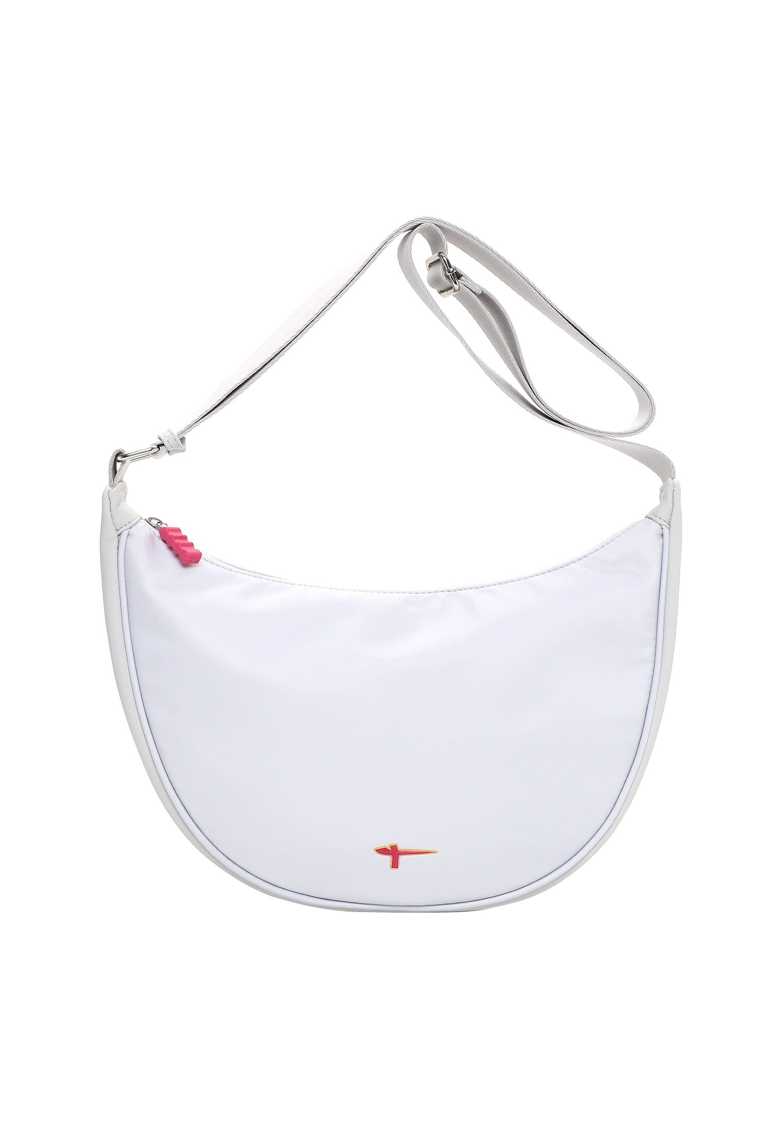 Umhängetasche TAMARIS "Umhängetasche TAS Kora", Damen, Gr. B/H/T: 42cm x 23cm x 11cm 0, grau (lightgrau 810), Polyester, Taschen Umhängetasche