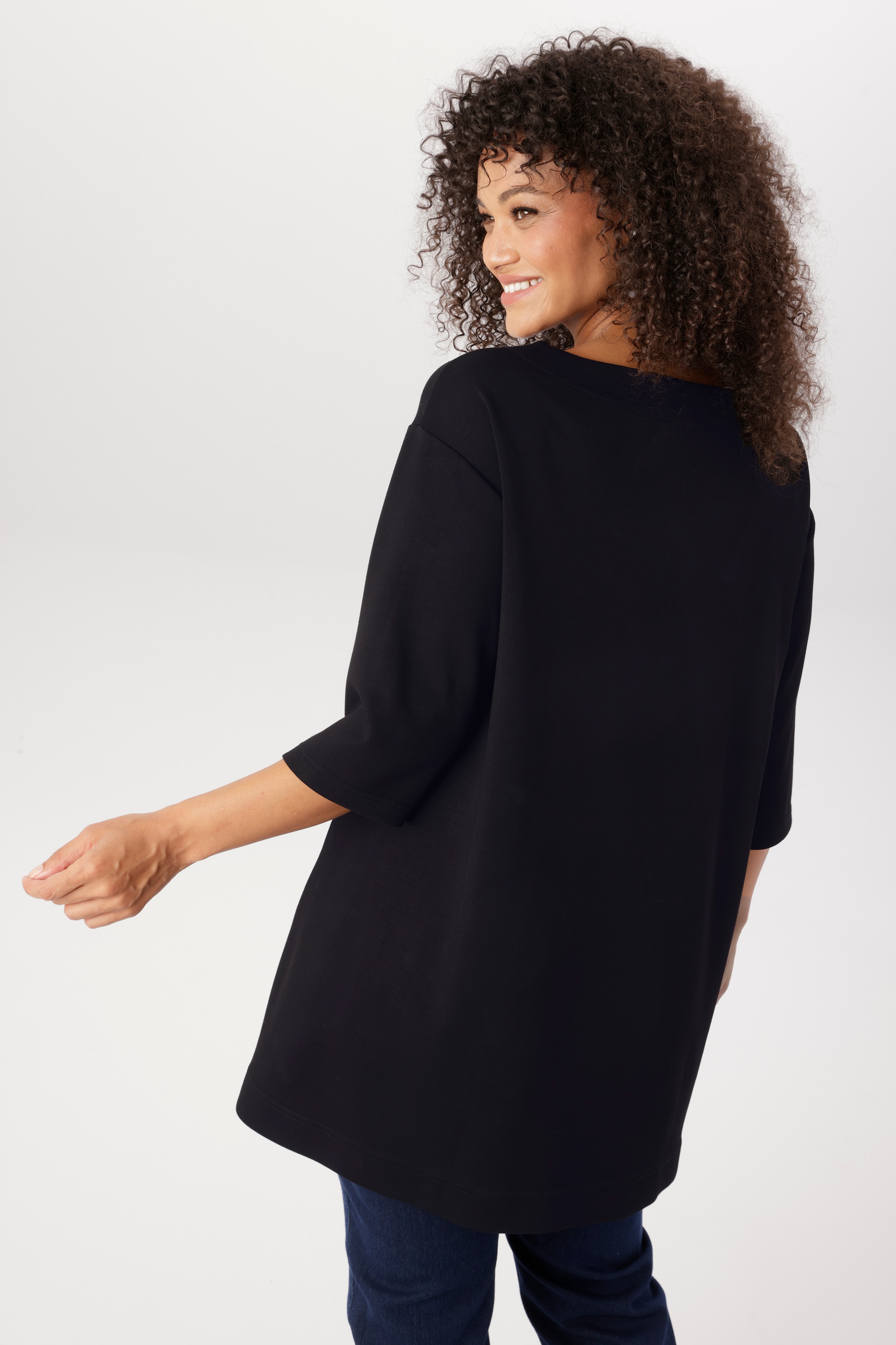 Aniston PLUS Longshirt aus elastische Qualität