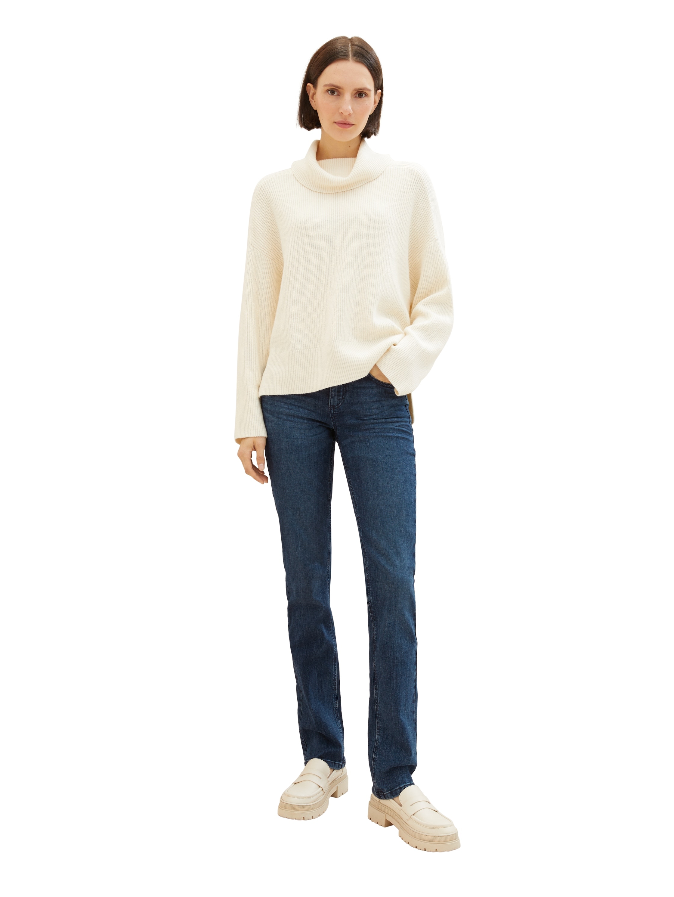 TOM TAILOR Straight-Jeans »Alexa Straight« in 5-Pocket-Form