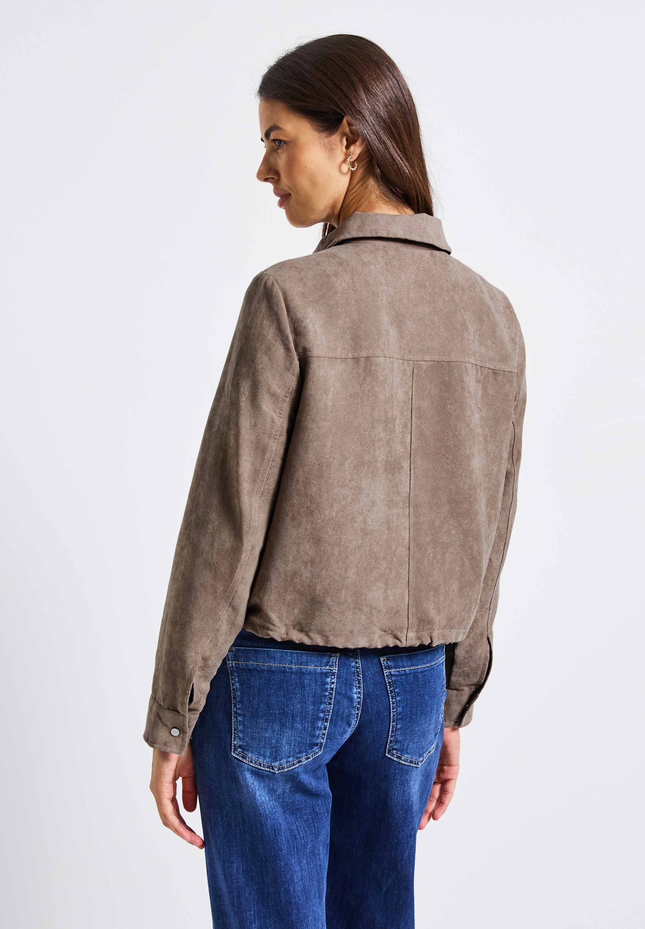 STREET ONE Kurzjacke, ohne Kapuze, in Cord-Optik