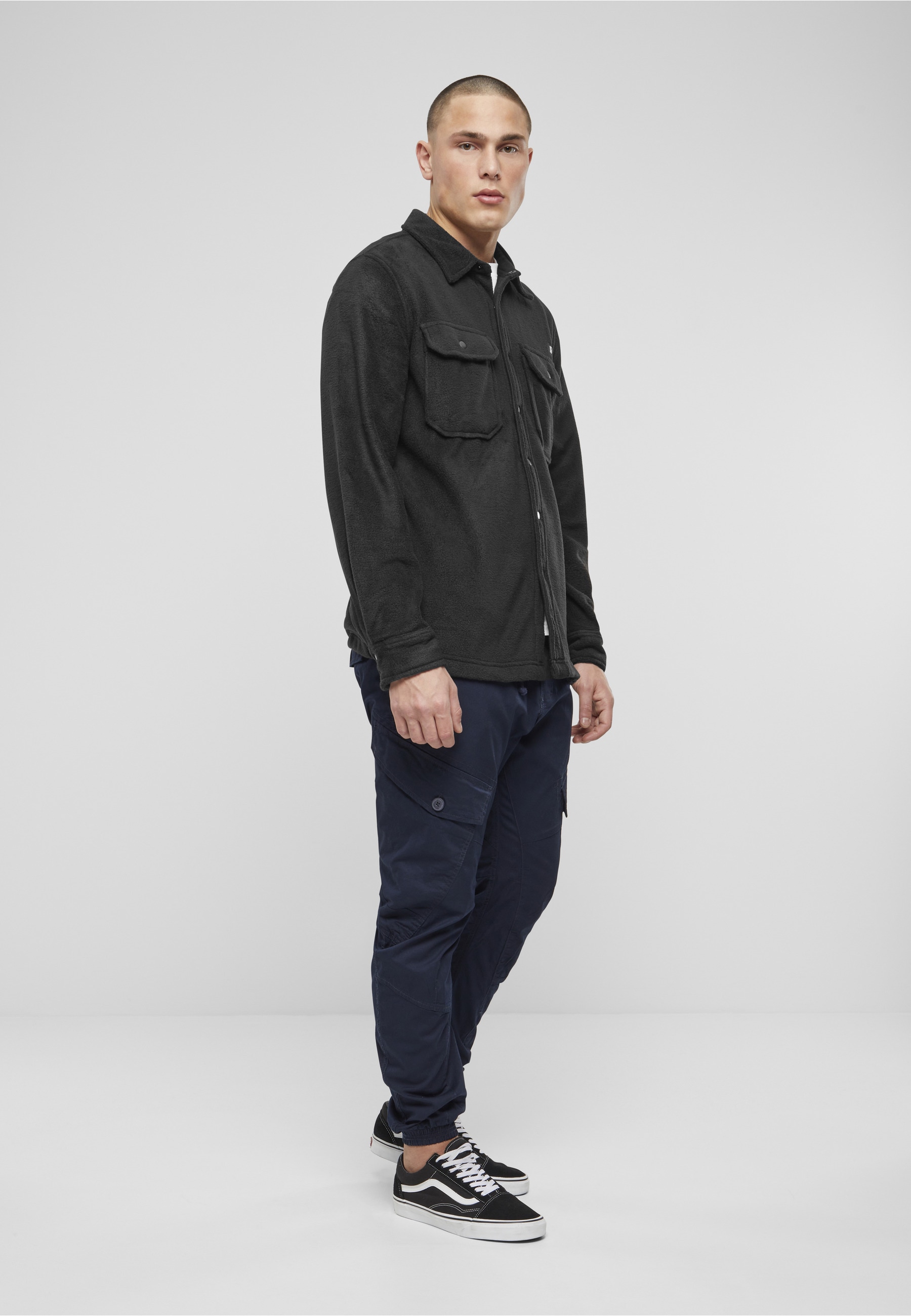 Brandit Fleecehemd »Brandit Herren Jeff Fleece Shirt Long Sleeve« 1