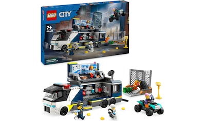 Konstruktionsspielsteine »Polizeitruck mit Labor (60418), LEGO City«, (674 St.)