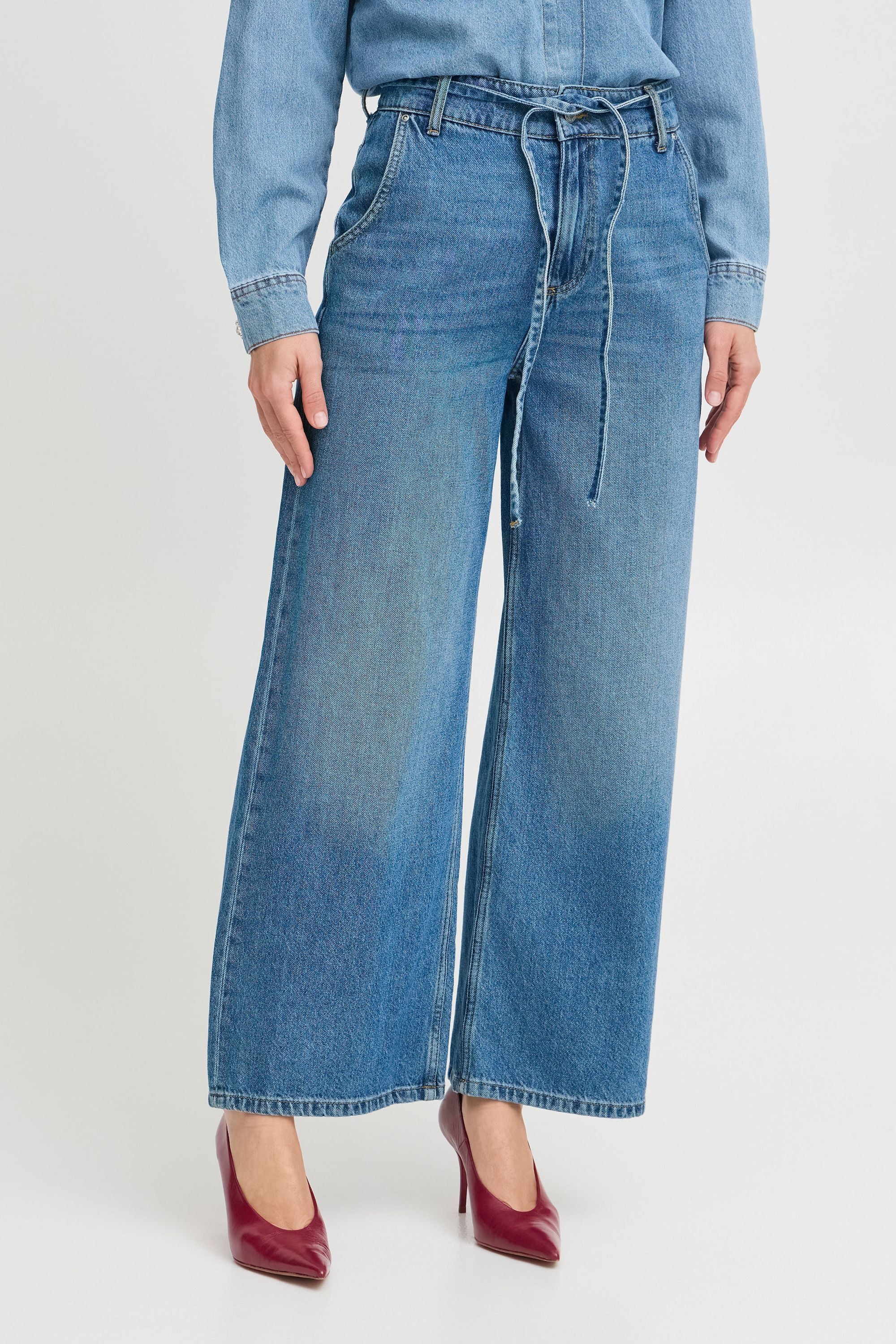 b.young Bequeme Jeans »Bequeme Jeans BYKIMU BELT JEANS -«
