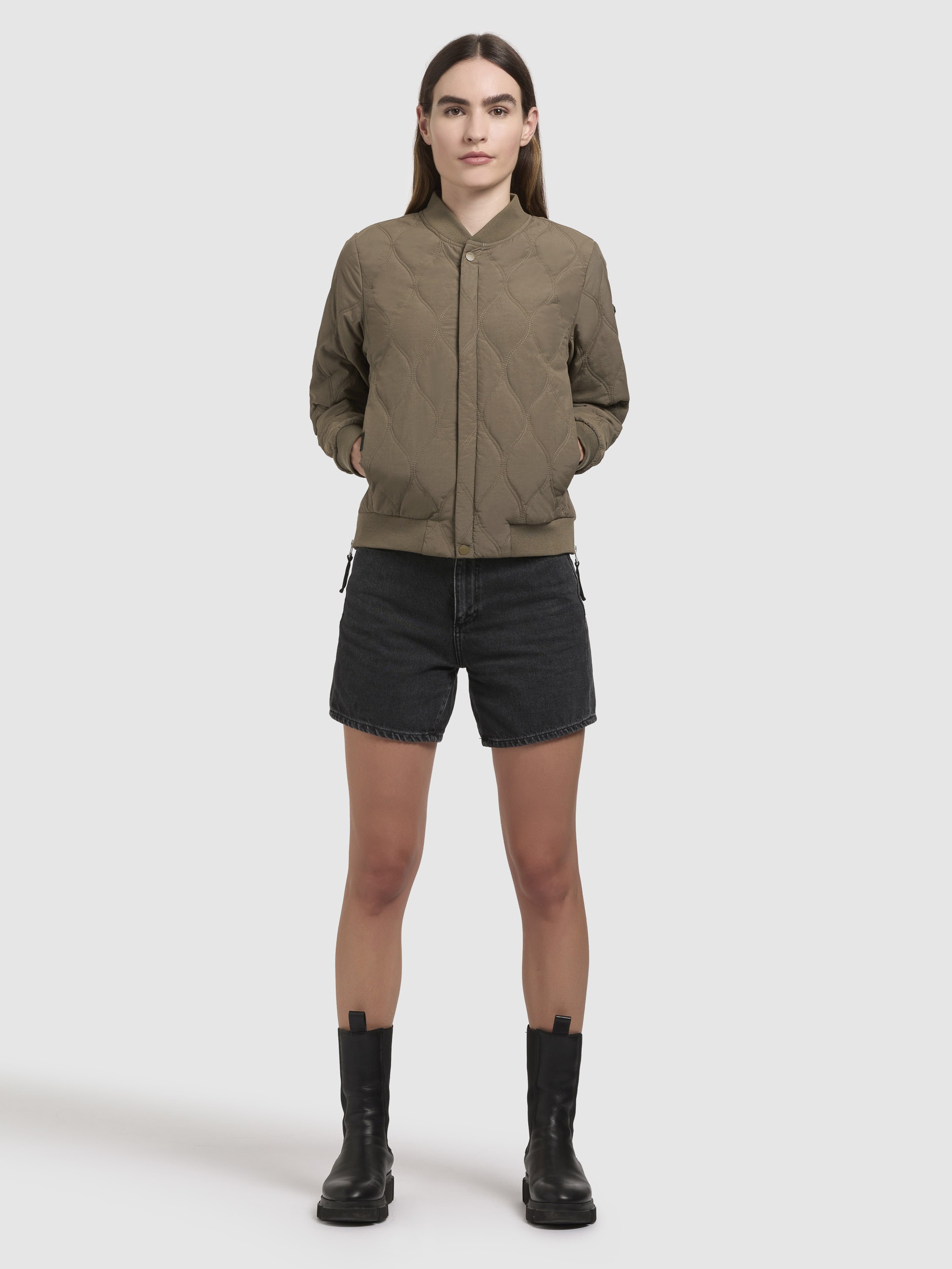 khujo Steppjacke »FEEN«, ohne Kapuze