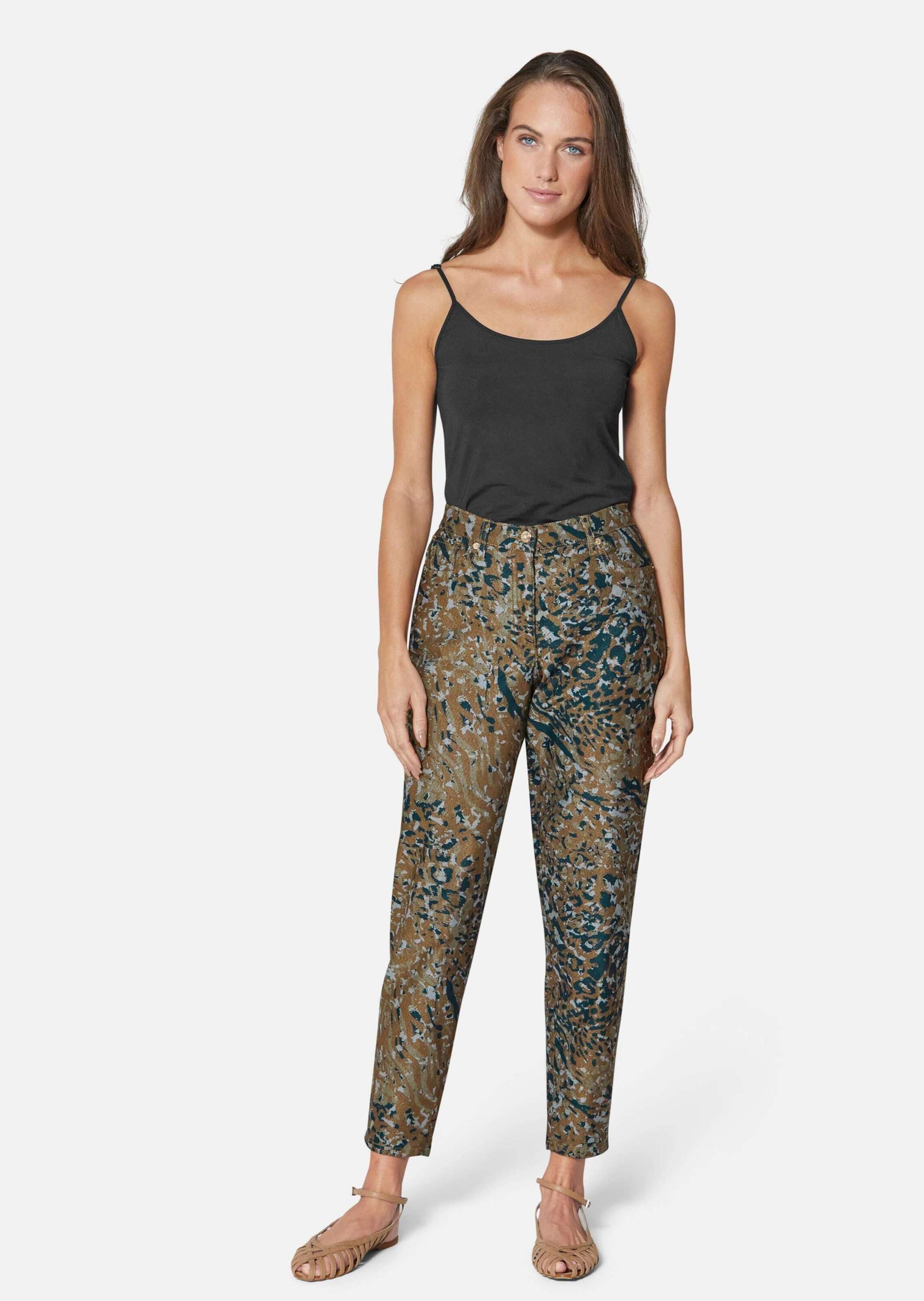 MADELEINE Regular-fit-Jeans »Jeans Karottenjeans im Highwaist-Stil«