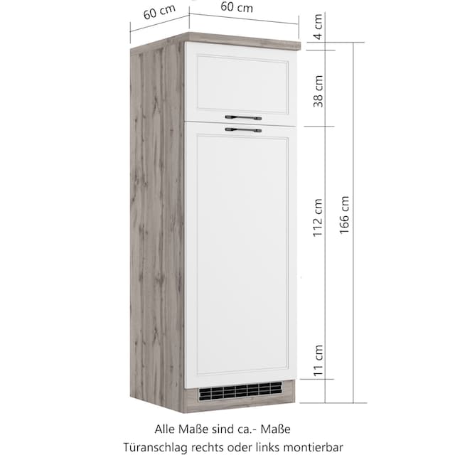 Black Friday HELD MÖBEL Kühlumbauschrank »Lana«, Breite 60 cm | BAUR