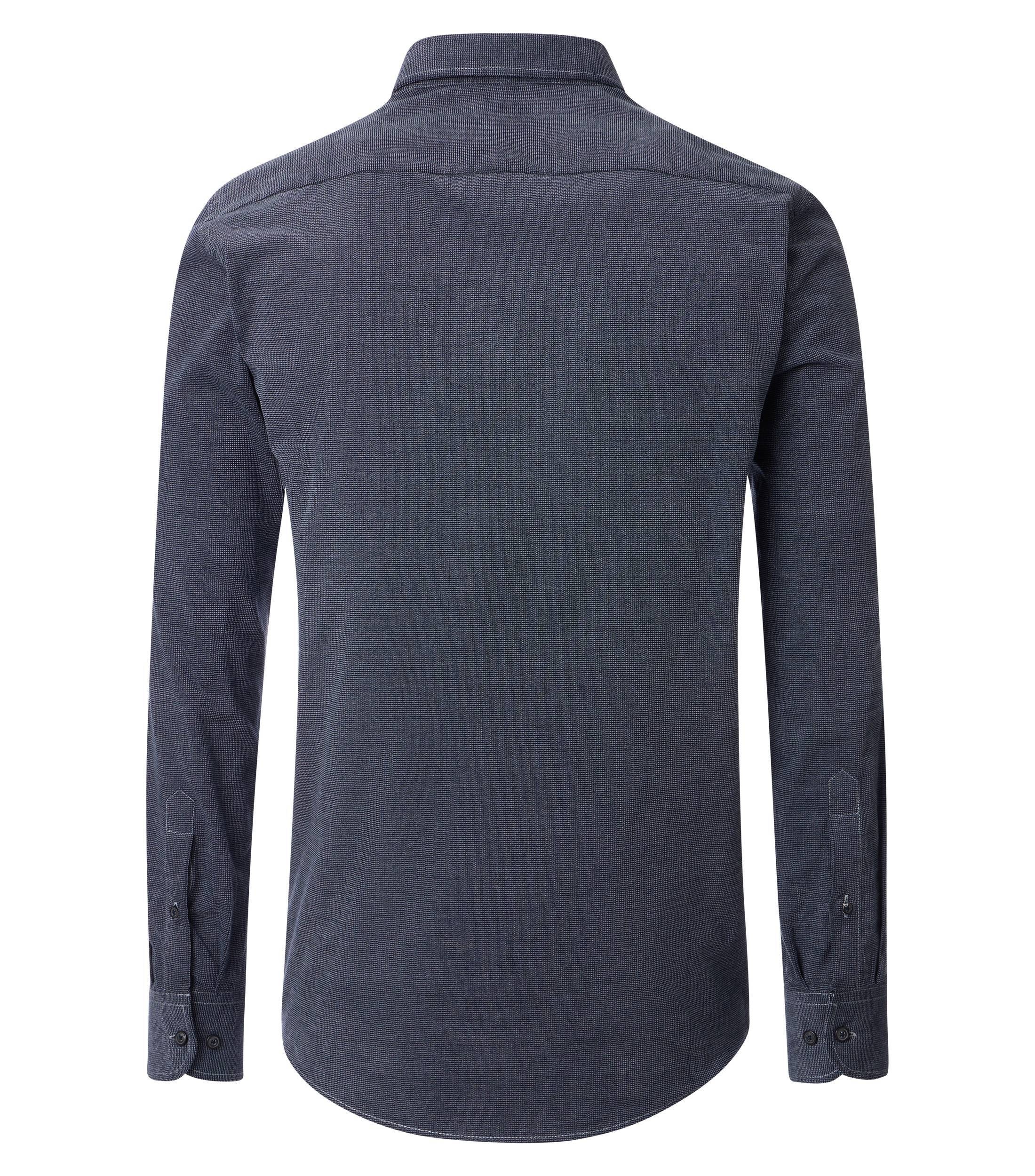 CASAMODA Langarmhemd »CASAMODA Hemdjacke uni«