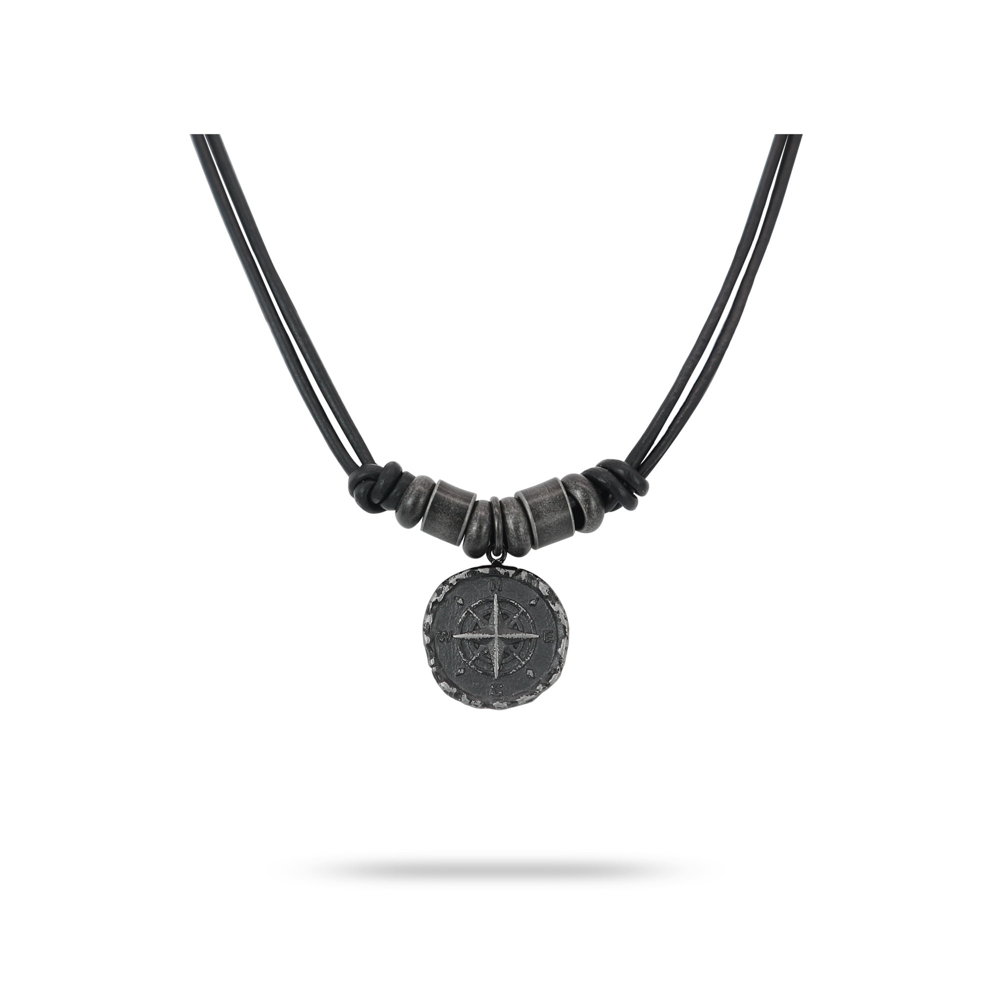 FYNCH-HATTON Kette mit Anhänger »Schmuck Edelstahl Halskette The Antique Explorer Kompass«
