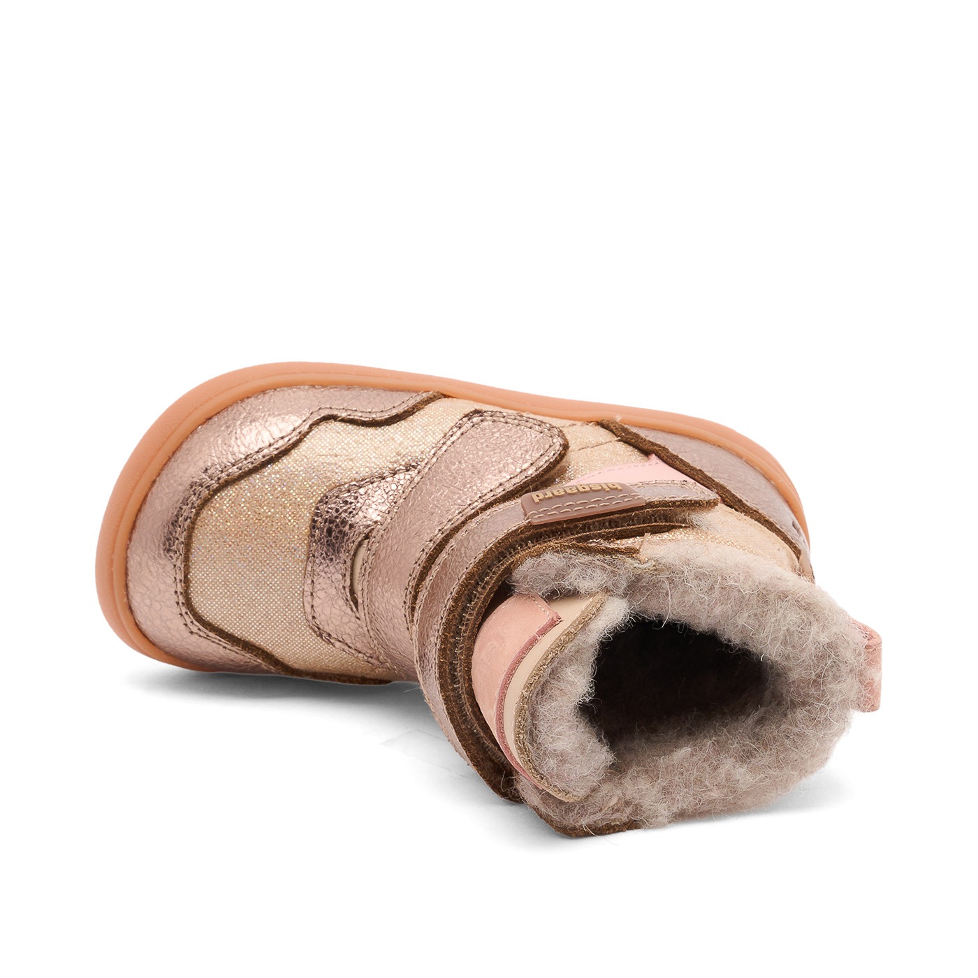 Bisgaard Winterboots »barefoot tex«  Klettboots, Snowboots mit Klettriemchen, TEX-Membrane