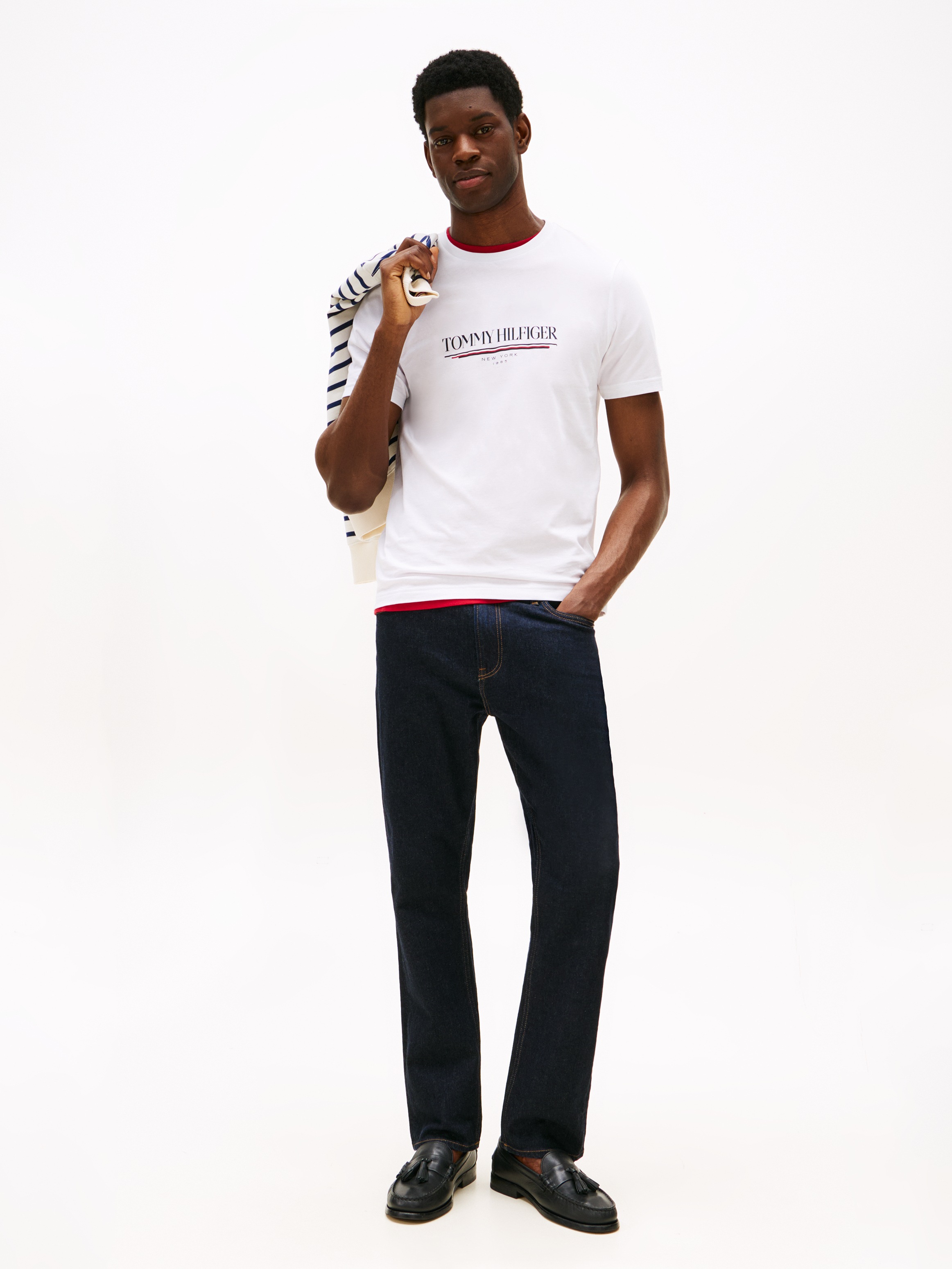 Tommy Hilfiger T-Shirt "BRAND LOVE HILFIGER TEE" günstig online kaufen