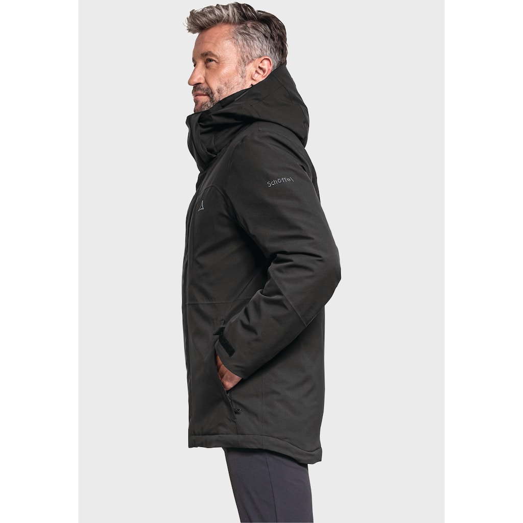 Schöffel Outdoorjacke »Ins. Jacket Bastianisee M«, mit Kapuze