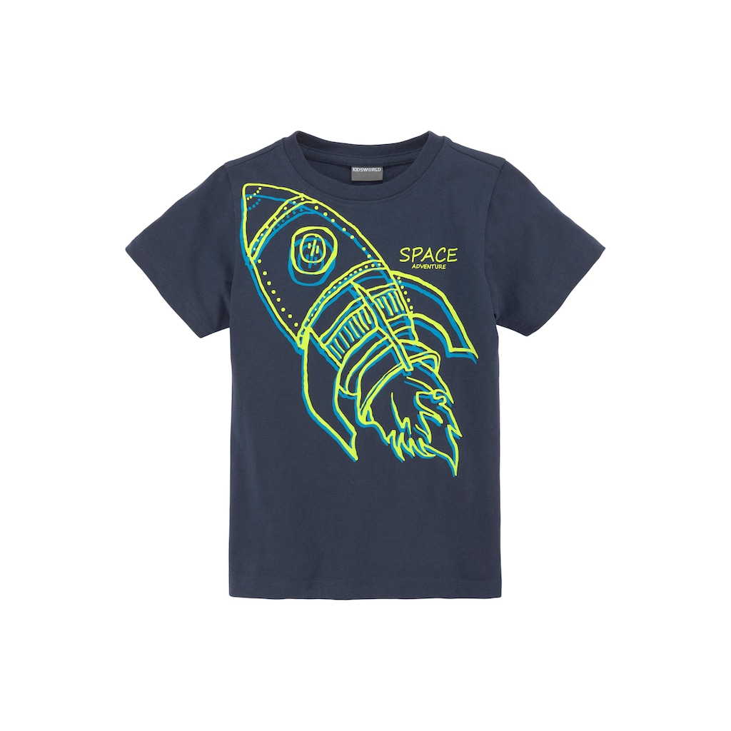 KIDSWORLD T-Shirt »RAKETE«