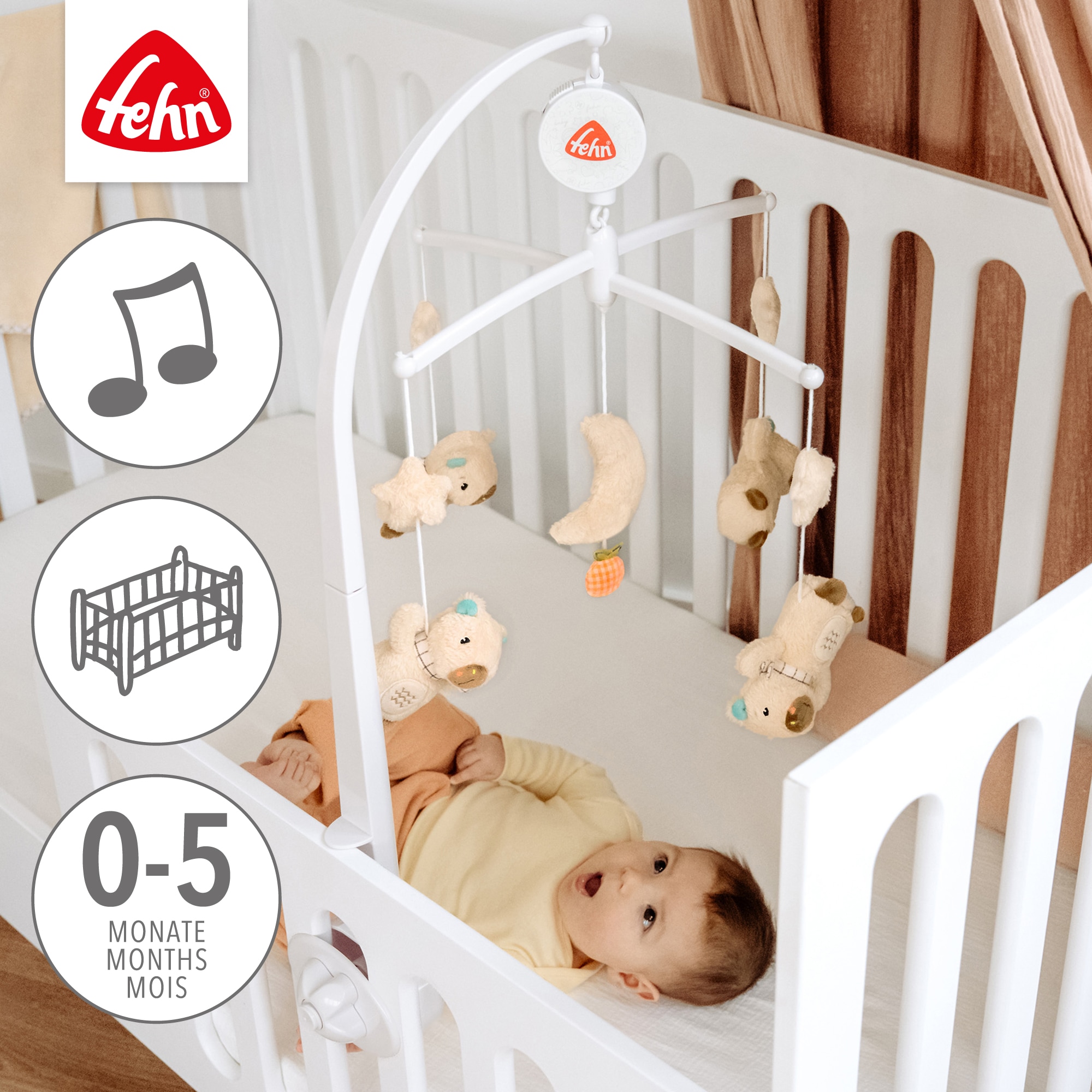 Fehn Mobile »Capybara Clara, Mobile Capybara« mit Sound