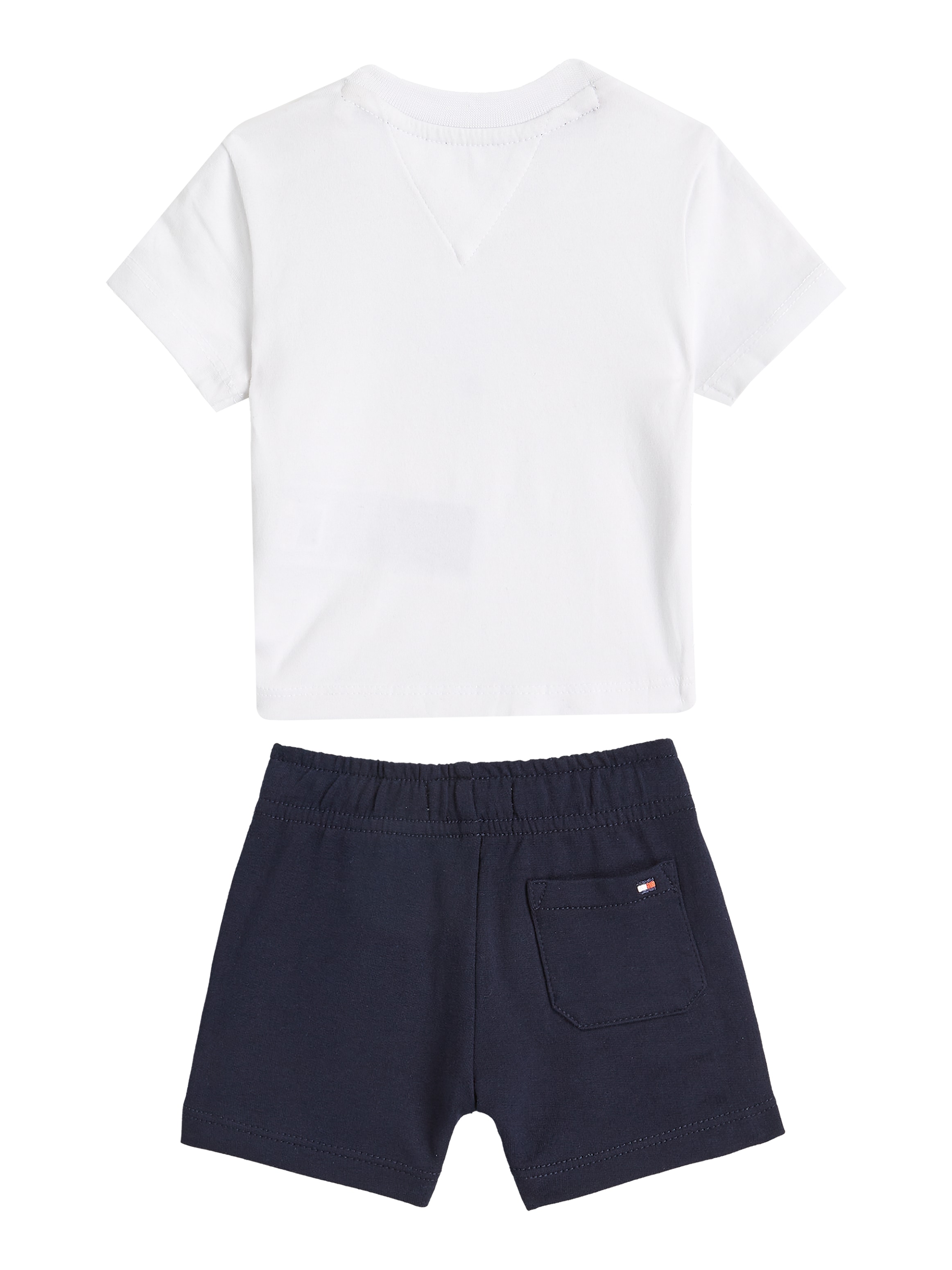 Tommy Hilfiger Shirt & Shorts »MONOTYPE TEE AND SHORT SET«, mit Logo