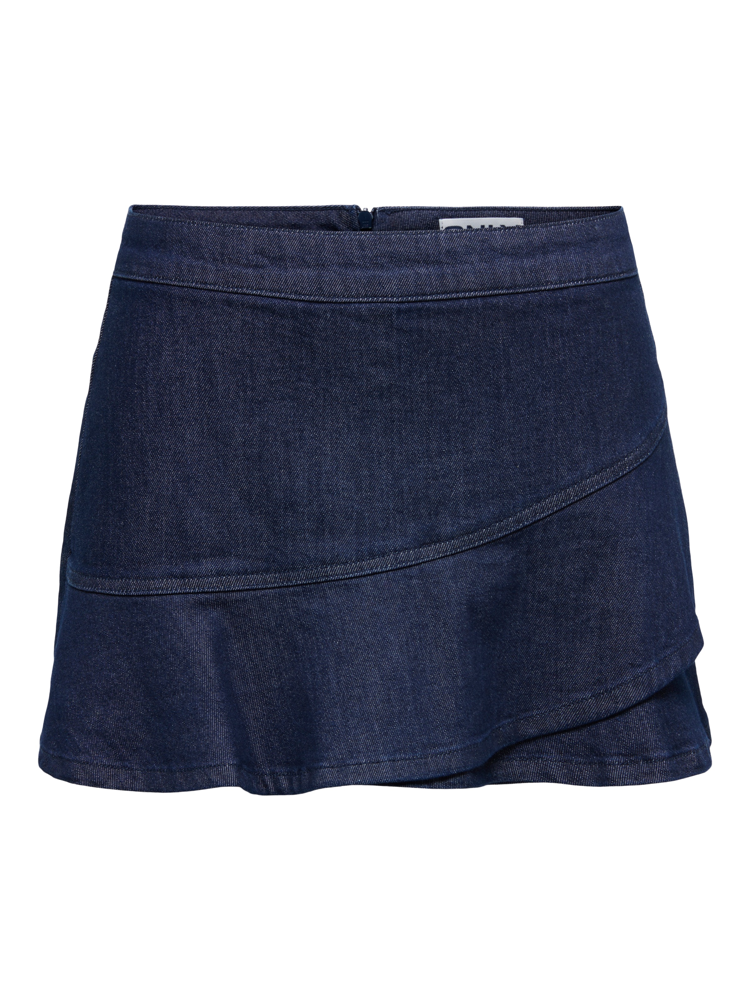 ONLY Hosenrock »ONLRANJA REG FRILL DNM SKORT GUA« Baumwollmischung, Denim, Rüschen