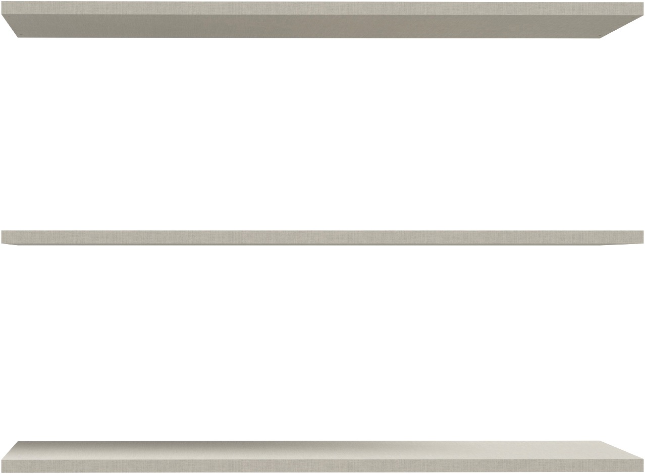FORTE Einlegeboden, 3er- Set, Breite 107,8 cm