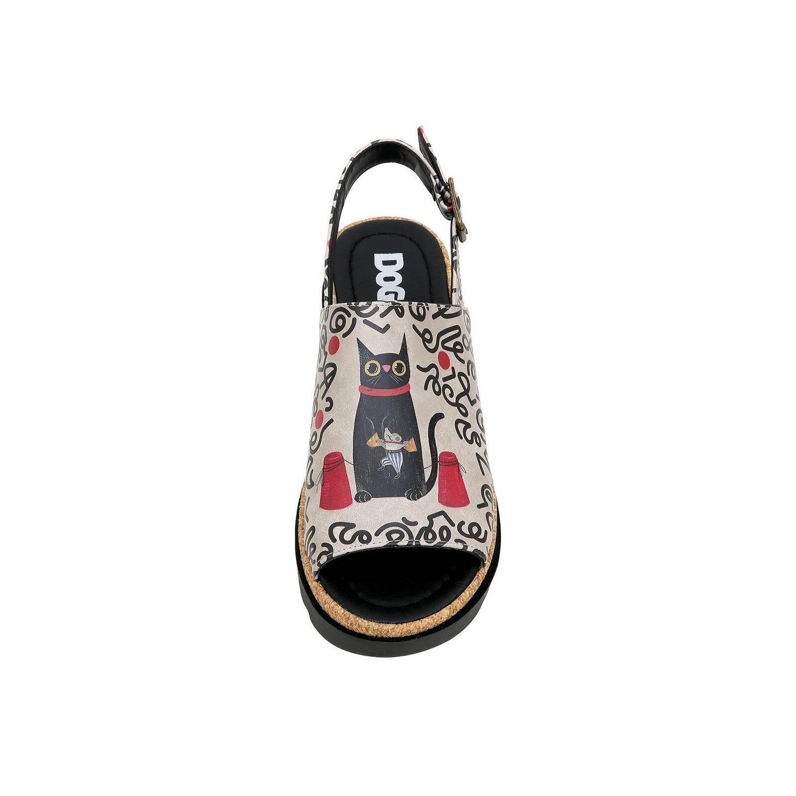 DOGO Gigi Sandale Cat And Mouse Sandals Women Beige 40 3