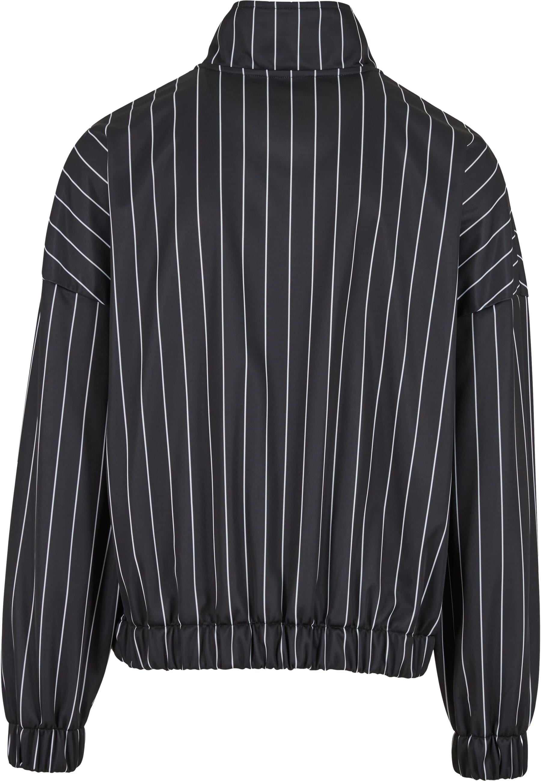 URBAN CLASSICS Trainingsjacke »Urban Classics Pinstripe Trackjacket«, (1 St.), ohne Kapuze