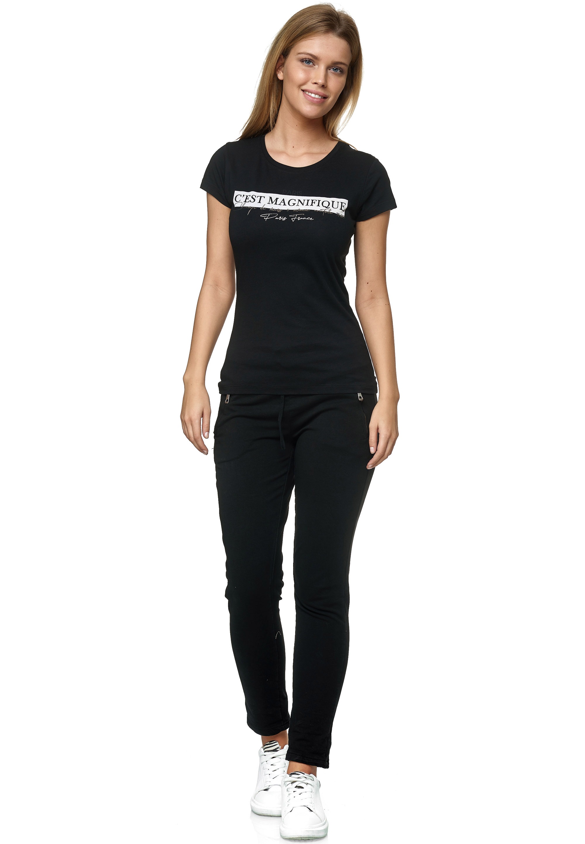 Decay T-Shirt »C´est Magnifique«, mit coolem Frontprint