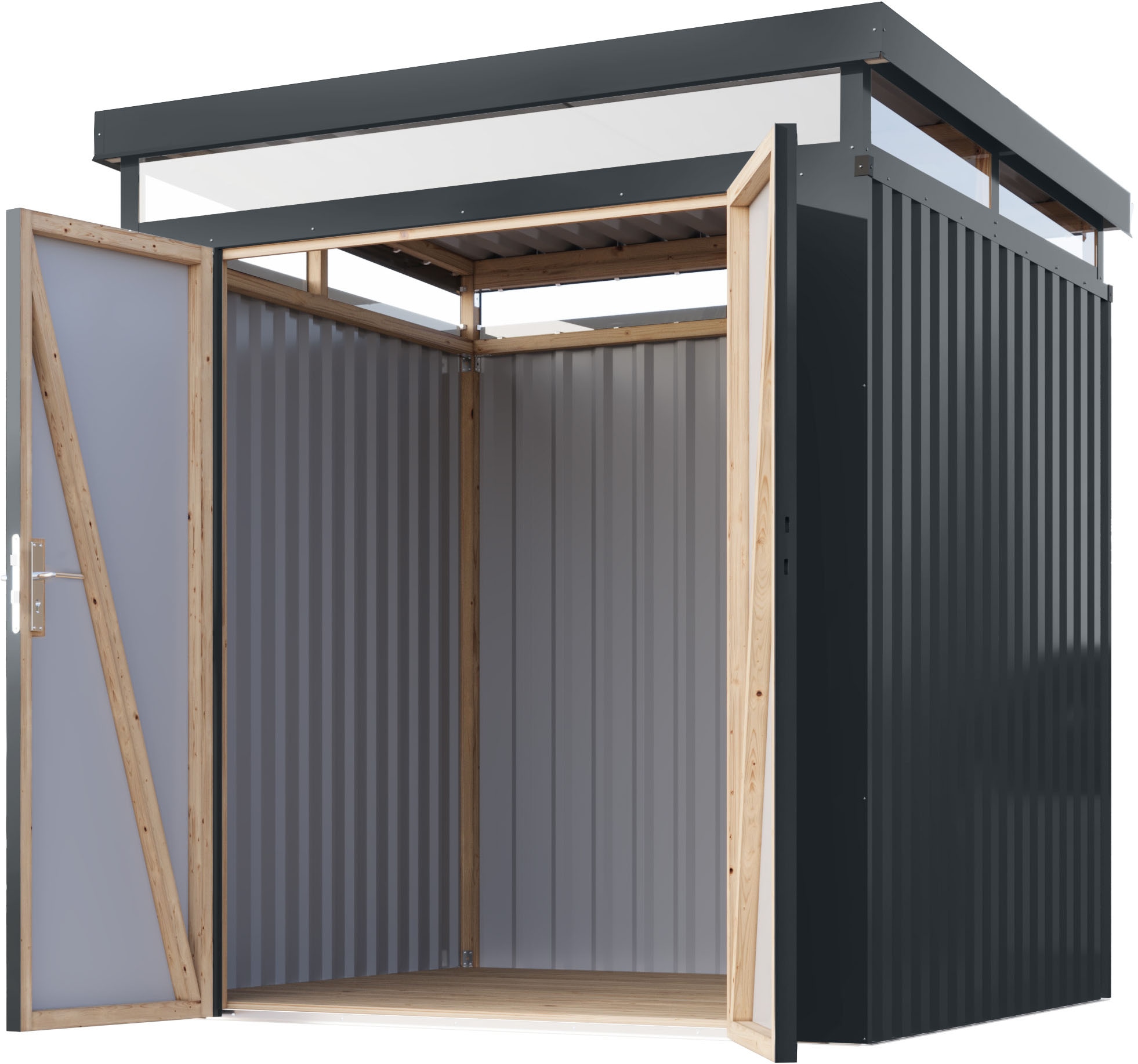 Karibu Gerätehaus »Titanium 2« Made in Germany