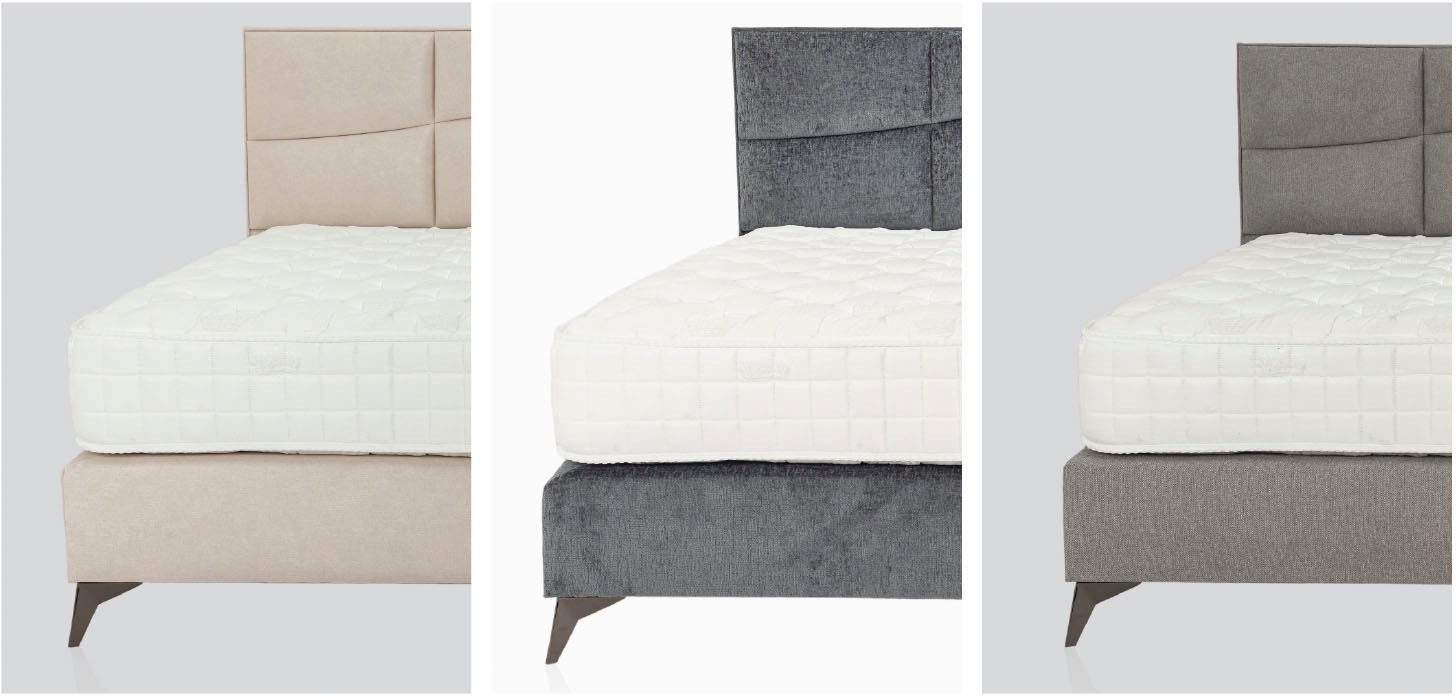 Home affaire Boxspringbett »Violette erhältlich in den Breite 160, 180 & 200cm« inkl. Topper und extra dicker Taschen-Federkernmatratze