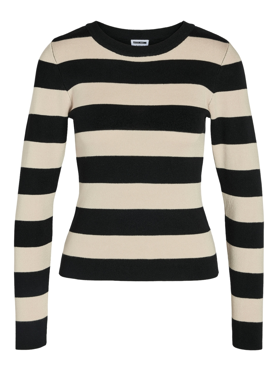 Noisy may Strickpullover "NMJAZ L/S O-NECK KNIT FWD NOOS" günstig online kaufen