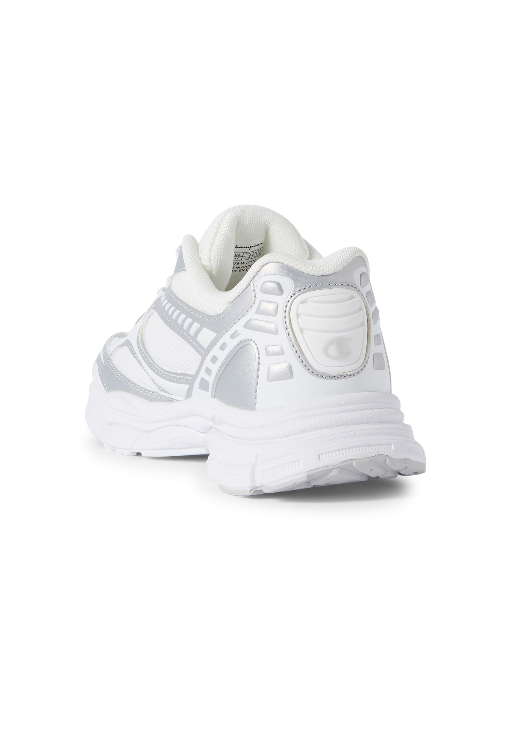 Champion RT25 U GS Sneaker White/Silver Size 40 3