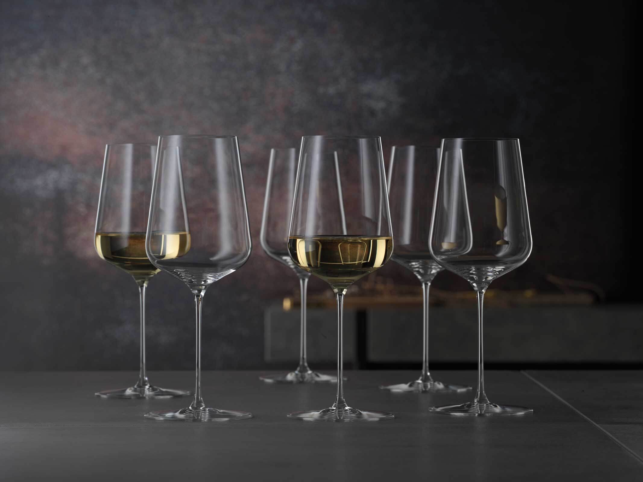 SPIEGELAU Weinglas »Universalgläser + Poliertuch Definition 550 ml 2er Set transparent«